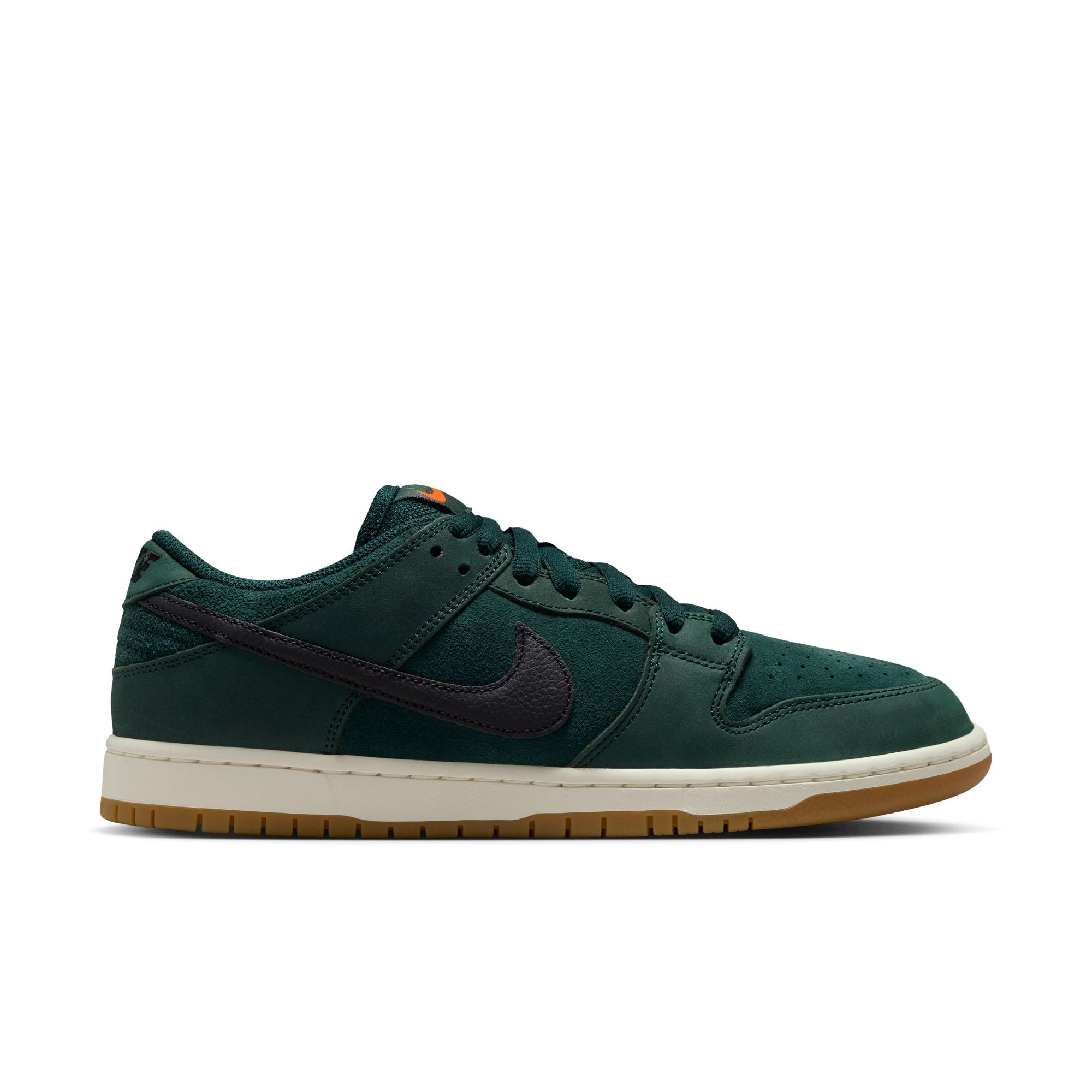 Nike SB Dunk Low Pro ISO Shoes - Deep Fir/Black-Fir-Sail