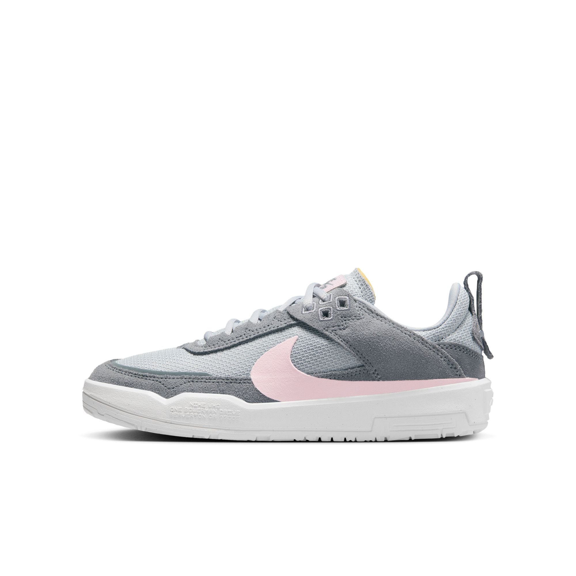 Nike SB Kids Day One Shoes - Cool Grey/Pink Foam-Wolf Grey