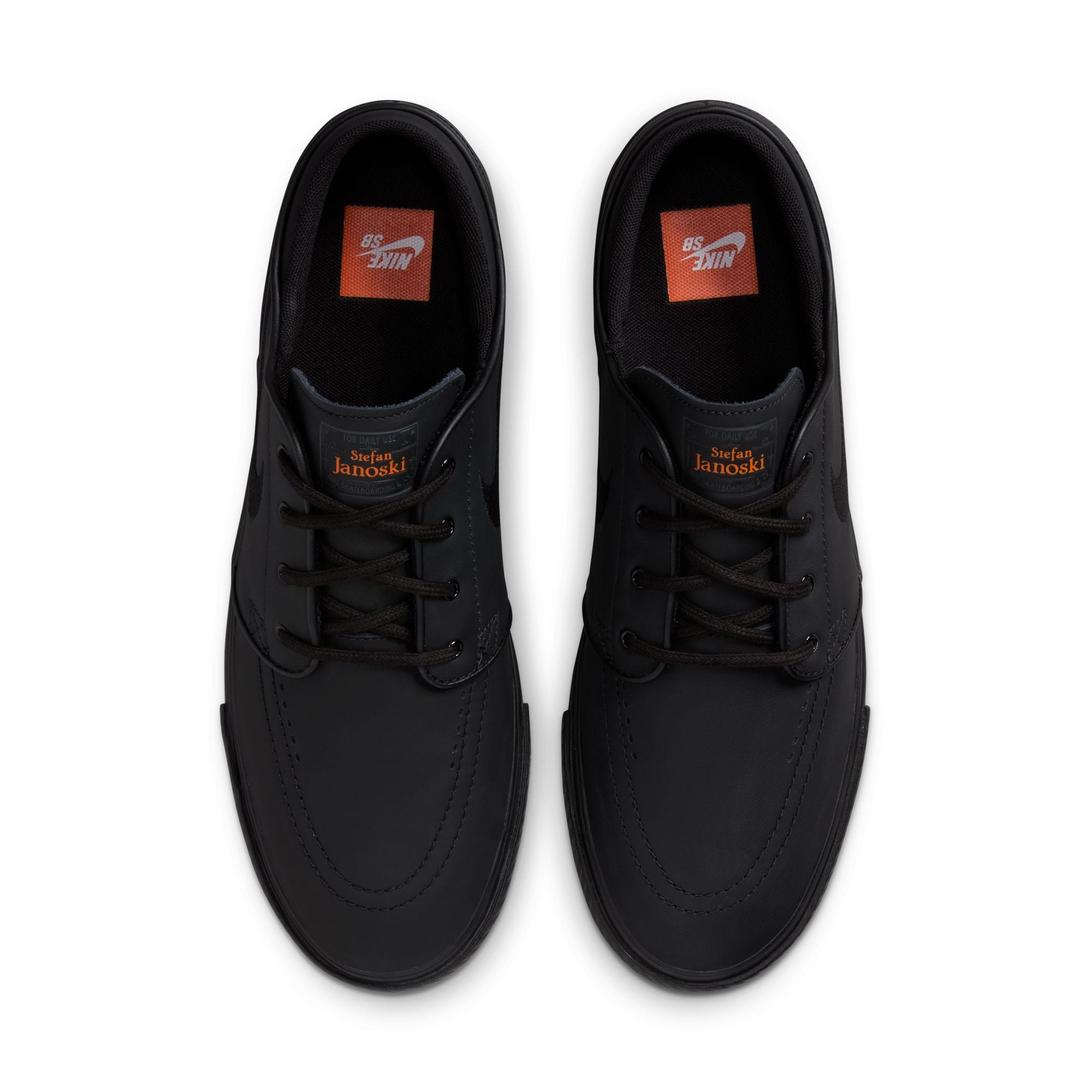 Nike SB ISO Janoski OG+ Shoes - Black/Black/Black