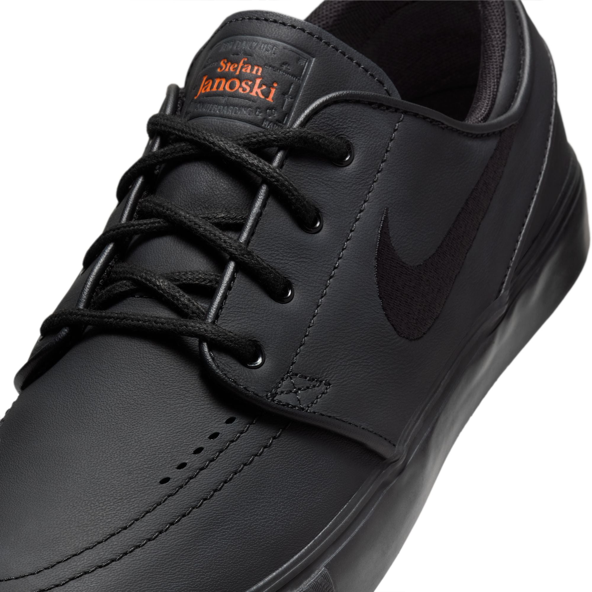 Nike SB ISO Janoski OG+ Shoes - Black/Black/Black