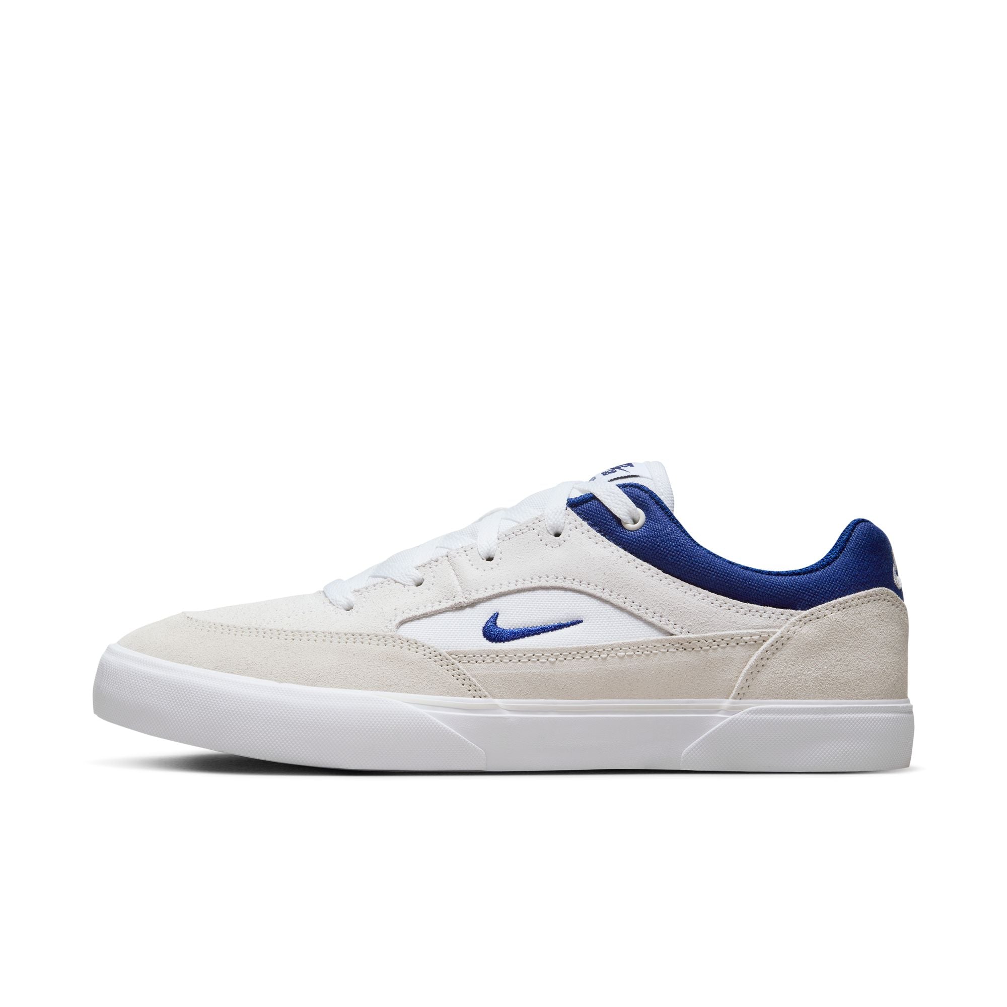 Nike SB Malor Shoes - White/Deep Royal Blue-Platinum Tint