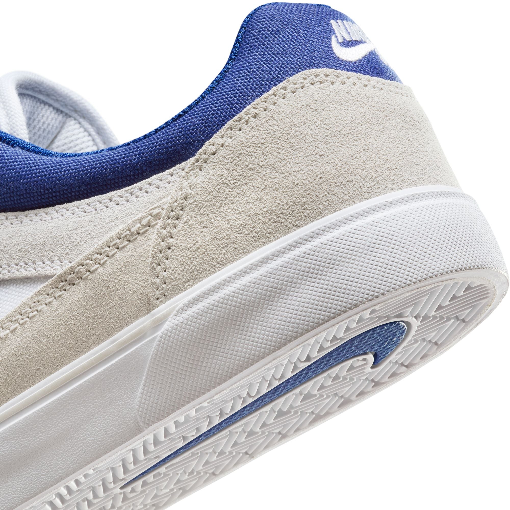 Nike SB Malor Shoes - White/Deep Royal Blue-Platinum Tint