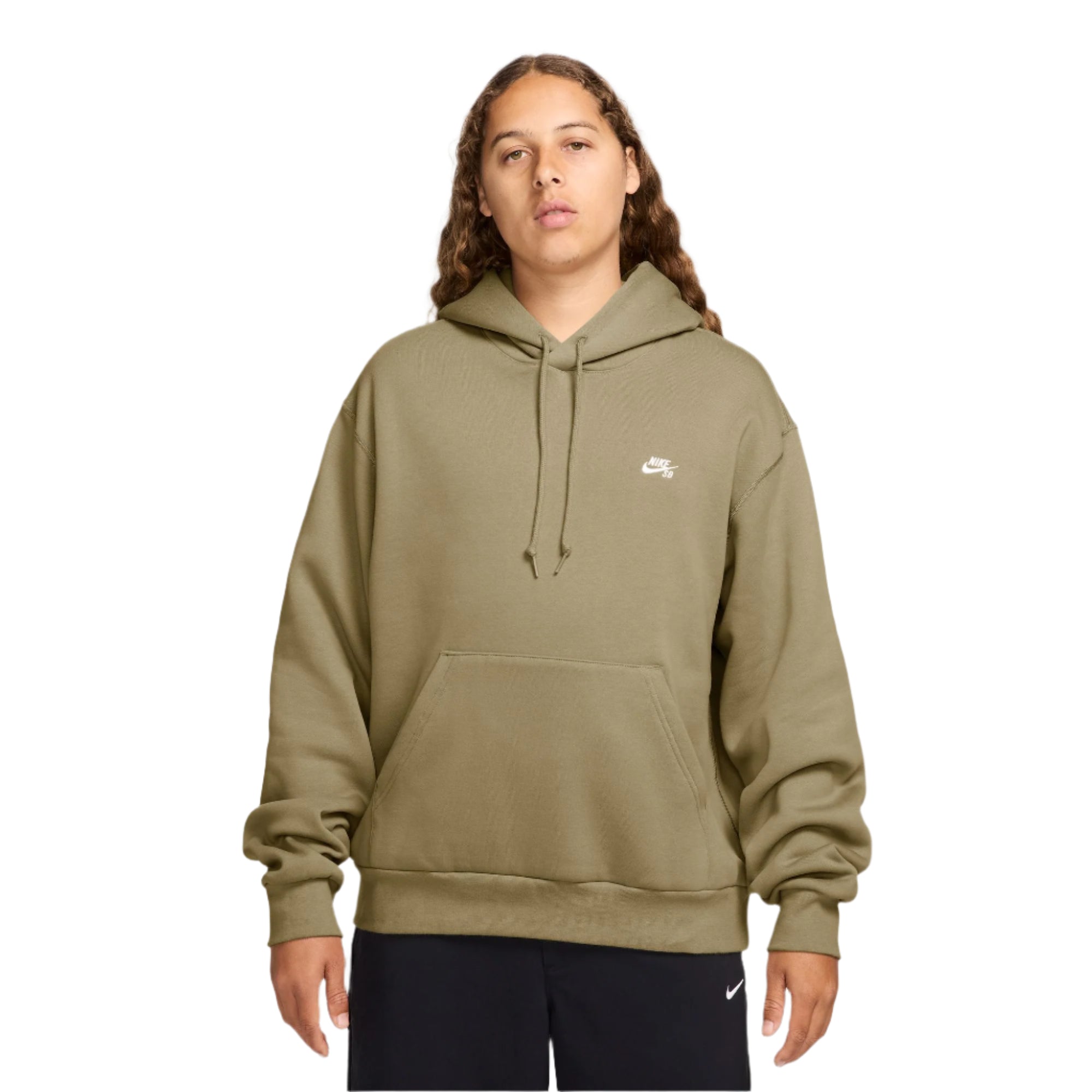 Nike SB Essential Hooded Sweatshirt - Parachute Biege/White