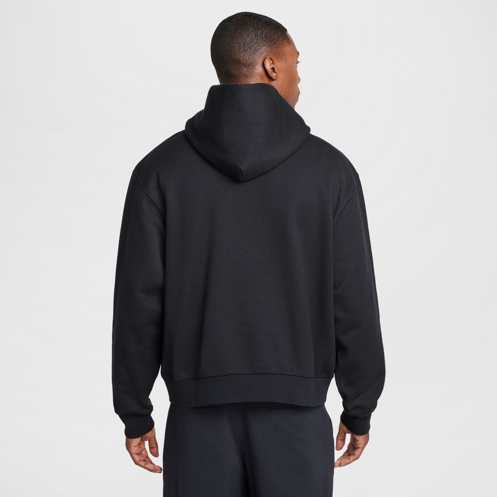 Nike SB Swoosh Hooded Sweatshirt - Black/White