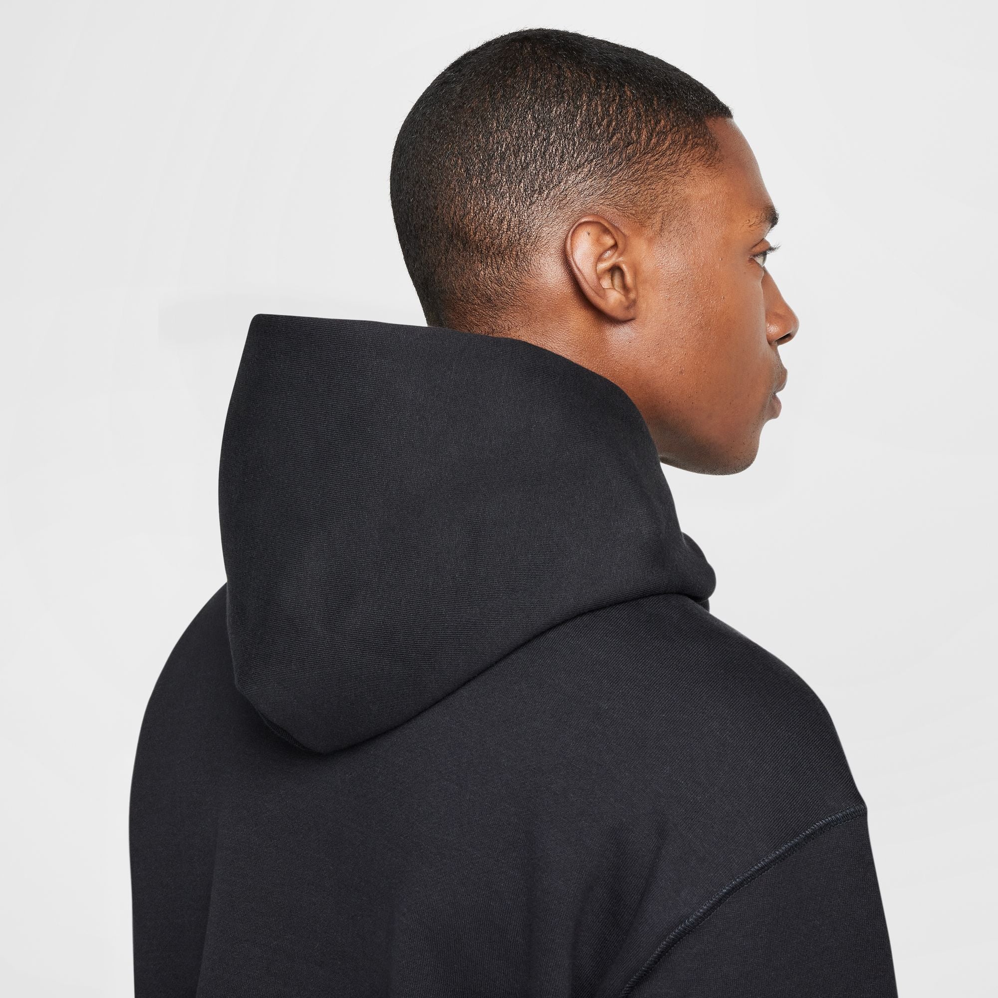 Nike SB Swoosh Hooded Sweatshirt - Black/White