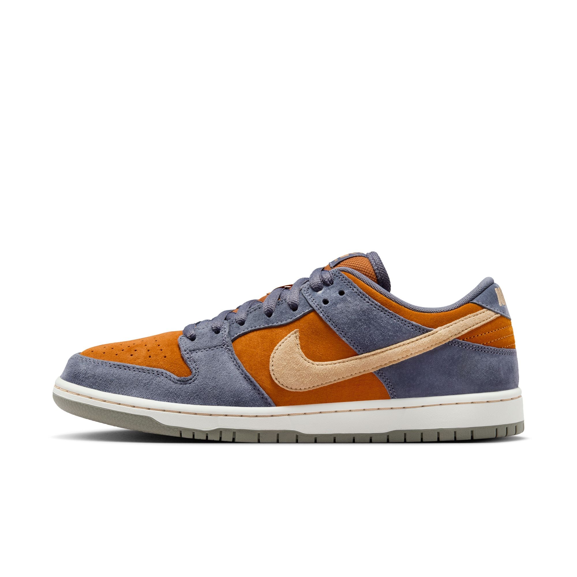 Nike SB Dunk Low Pro Shoes - Light Carbon/Sesame-Monarch-Summit White