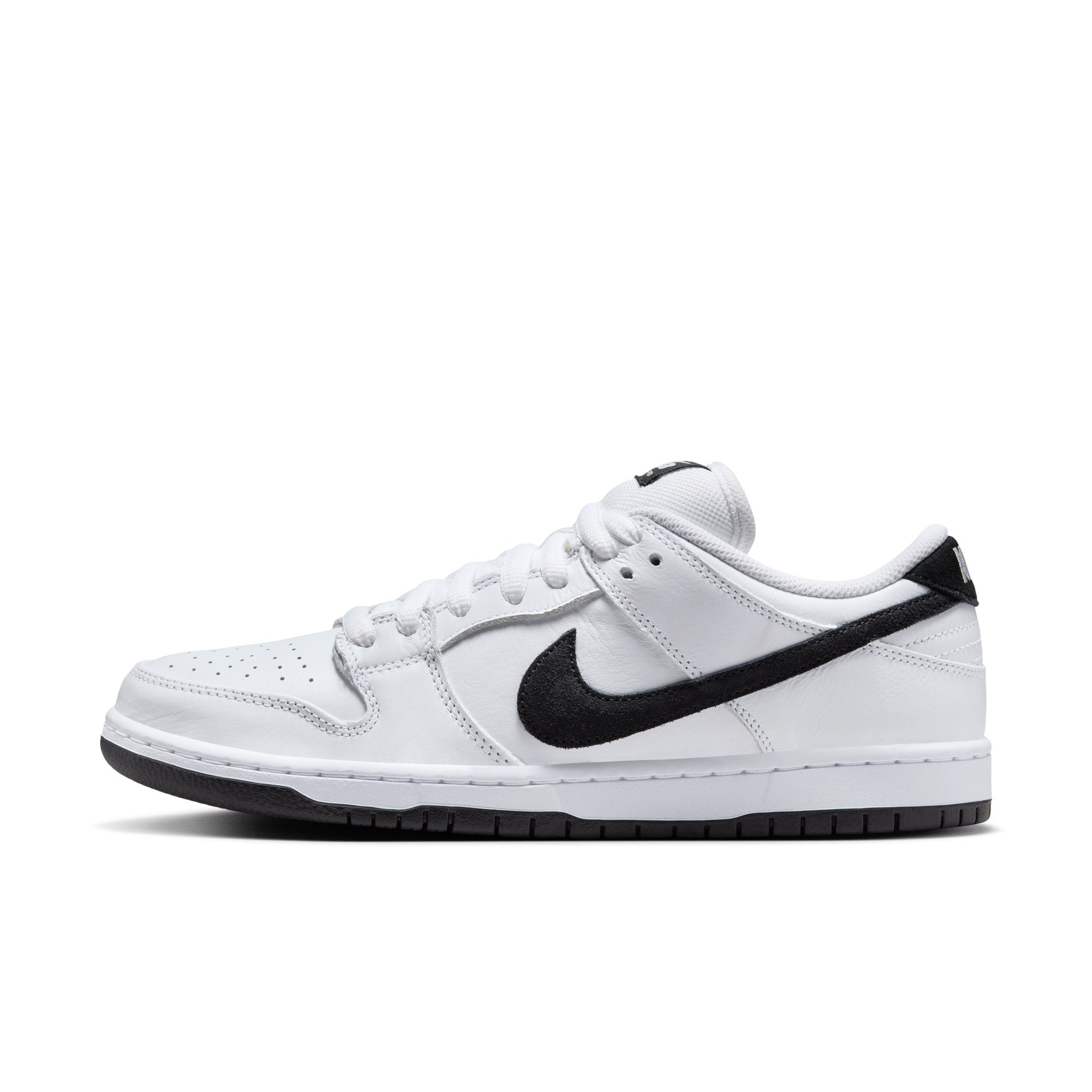 Nike SB Dunk Low Pro Shoes - White/Black-White-Black