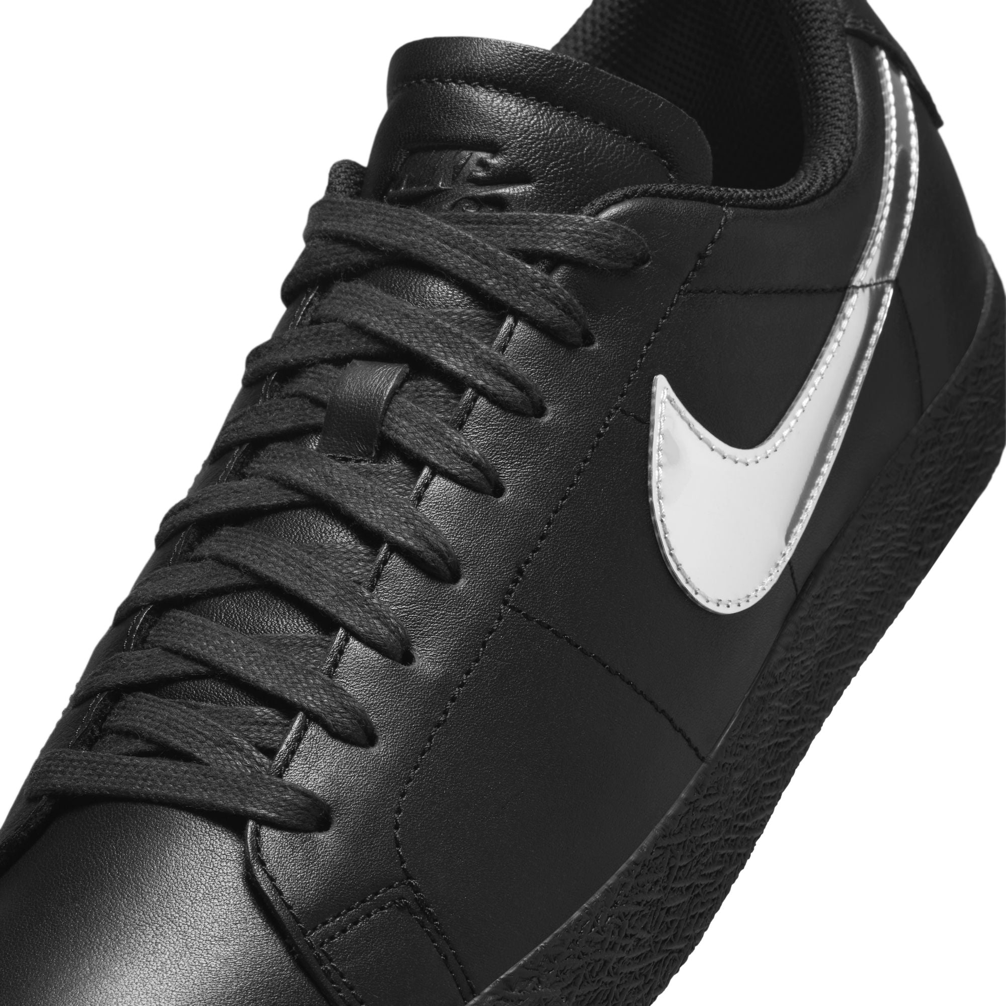 Nike SB x Dancer Skateboards Zoom Blazer Low - Black/Metallic Silver-Black