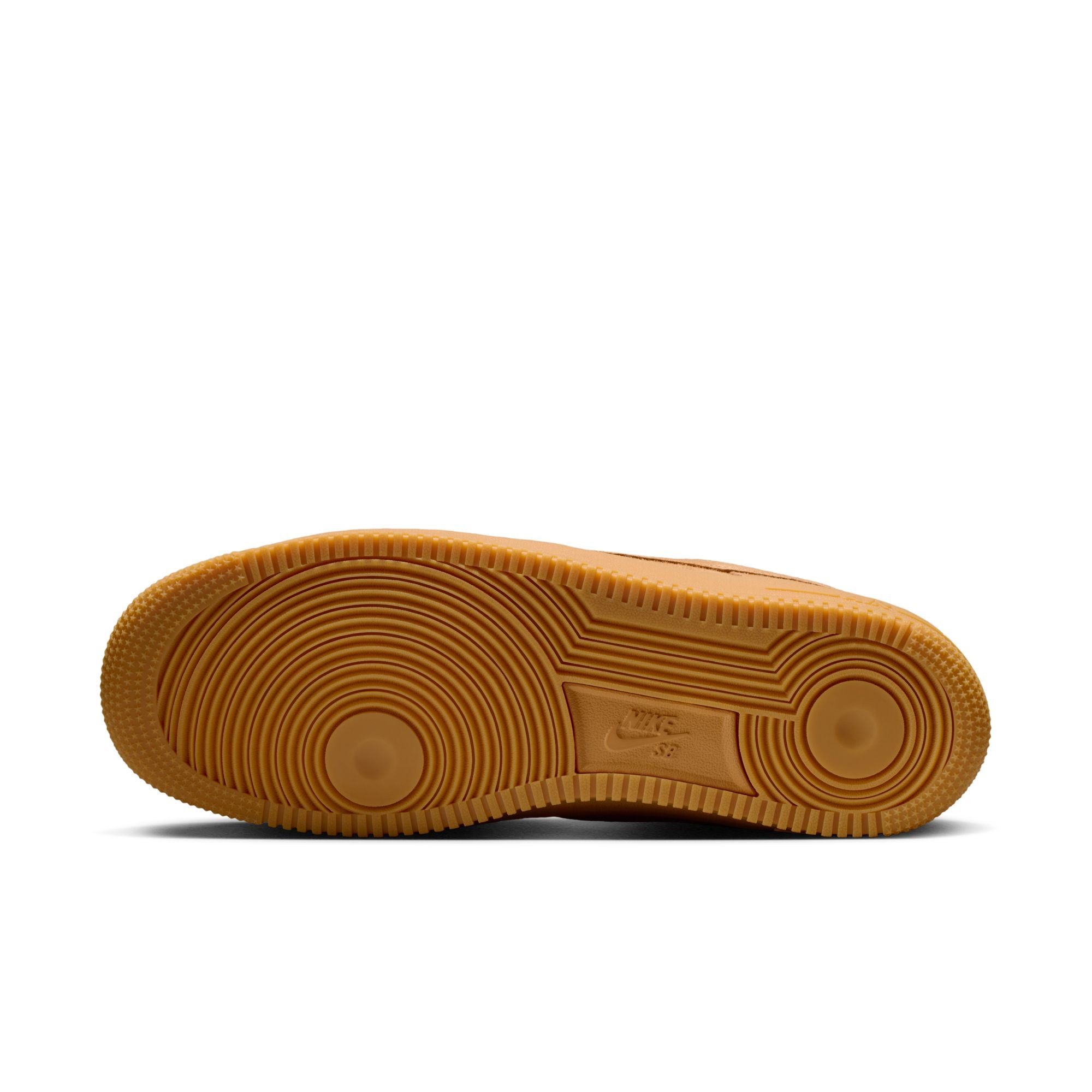 Nike SB Air Force 1 Shoes - Flax/Black-Light Gum/Brown