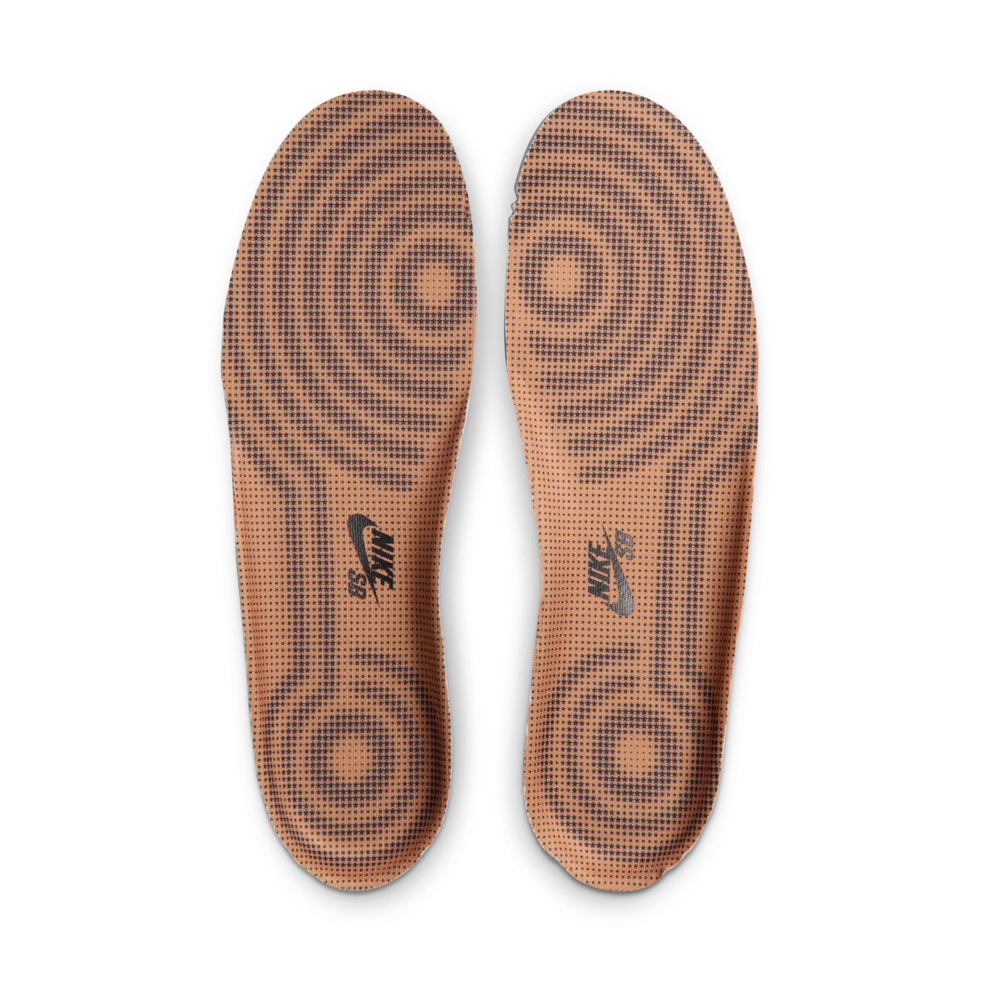 Nike SB Air Force 1 Shoes - Flax/Black-Light Gum/Brown