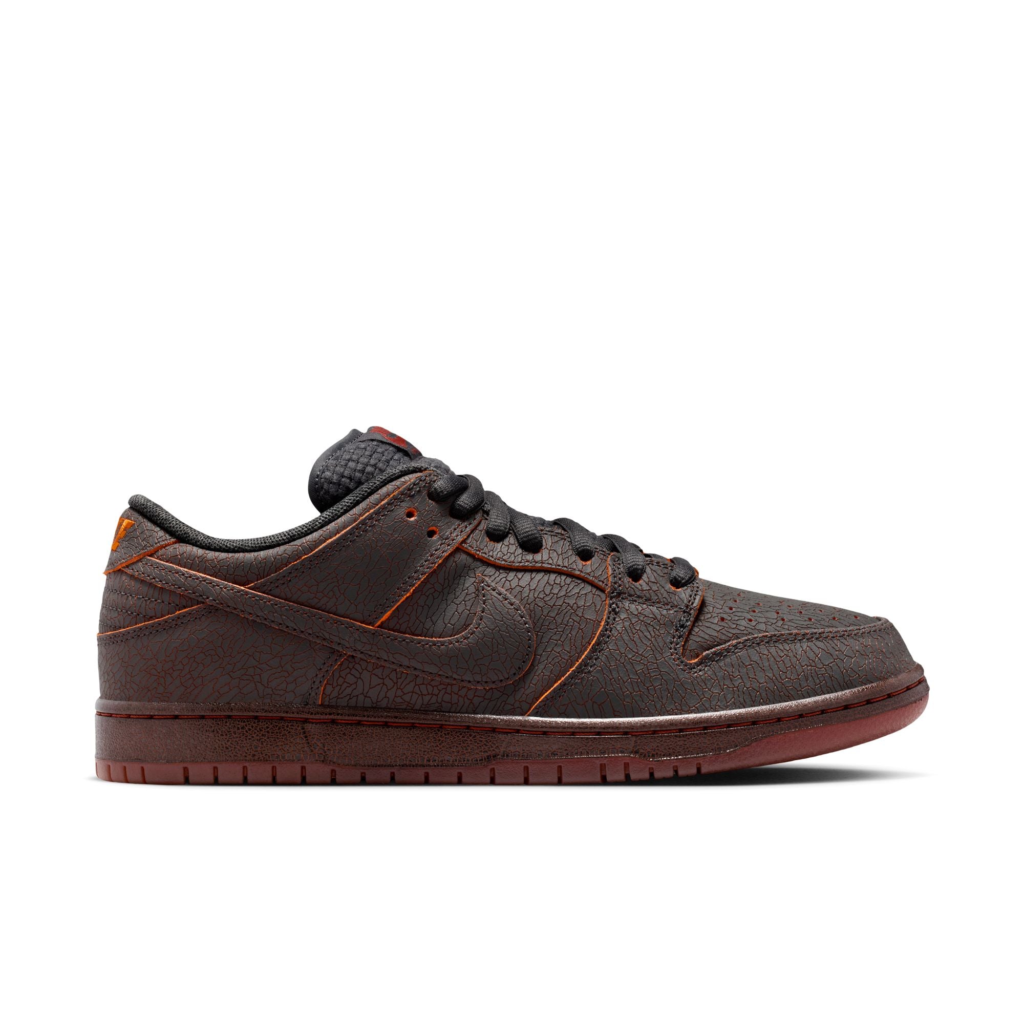 Nike SB Dunk Low Pro "Krampus" Shoes - Dark Smoke Grey/Campfire-Orange-Black