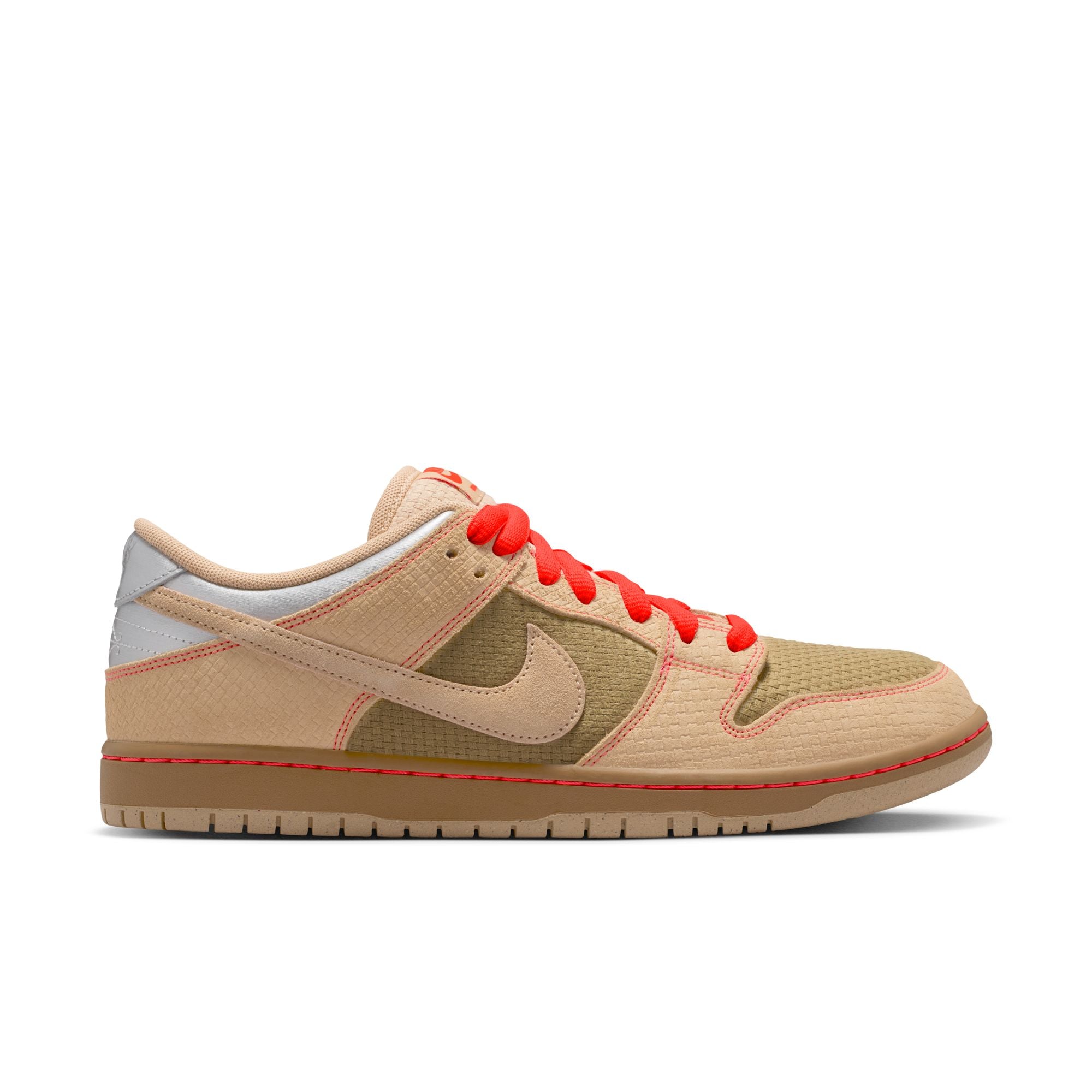 Nike SB Dunk Low Pro "Som Tum" Shoes - Canvas/Vachetta Tan-Parachute-Biege