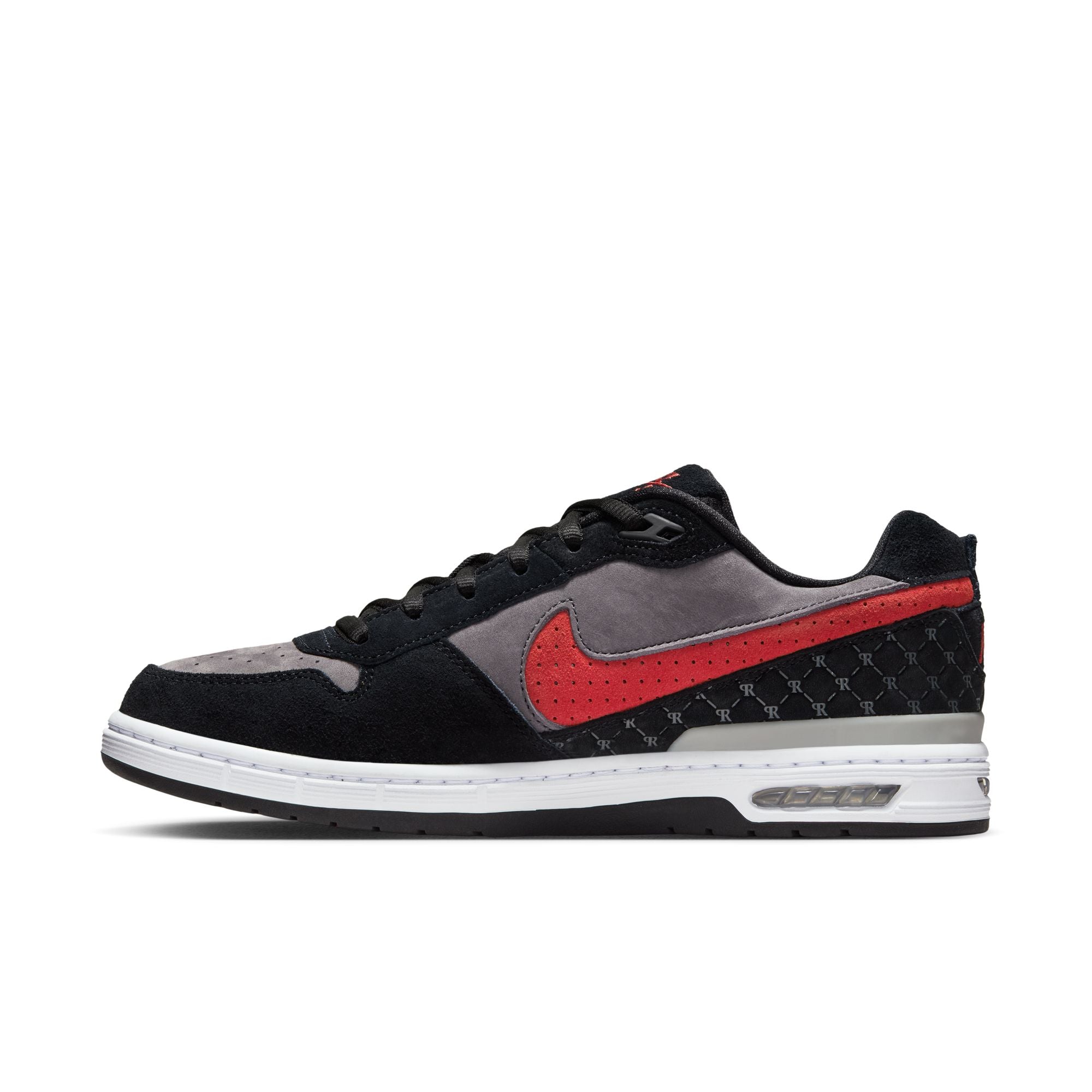 Nike SB P-Rod 1 Paul Rodriguez Shoes - Black/Varsity Red-Flint Grey-Black
