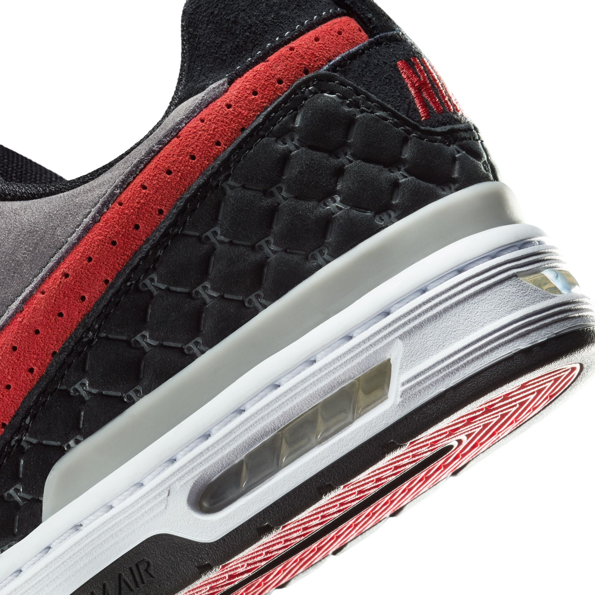 Nike SB P-Rod 1 Paul Rodriguez Shoes - Black/Varsity Red-Flint Grey-Black