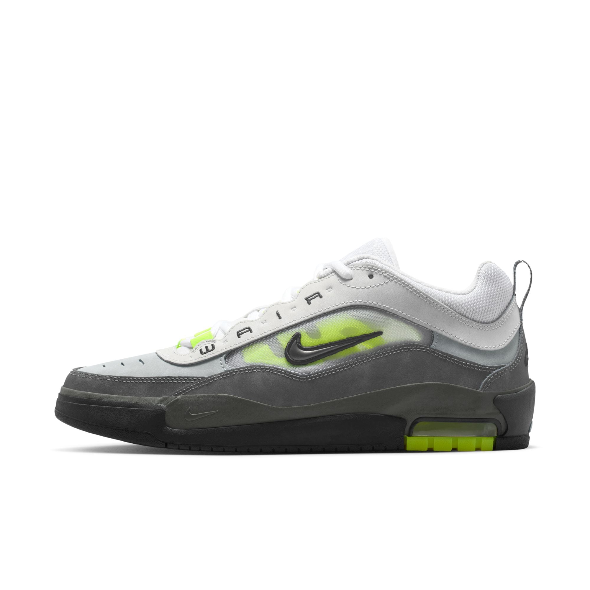 Nike Air Max Ishod Shoe - Black/Neon Yellow-Anthracite-Lt Graphite