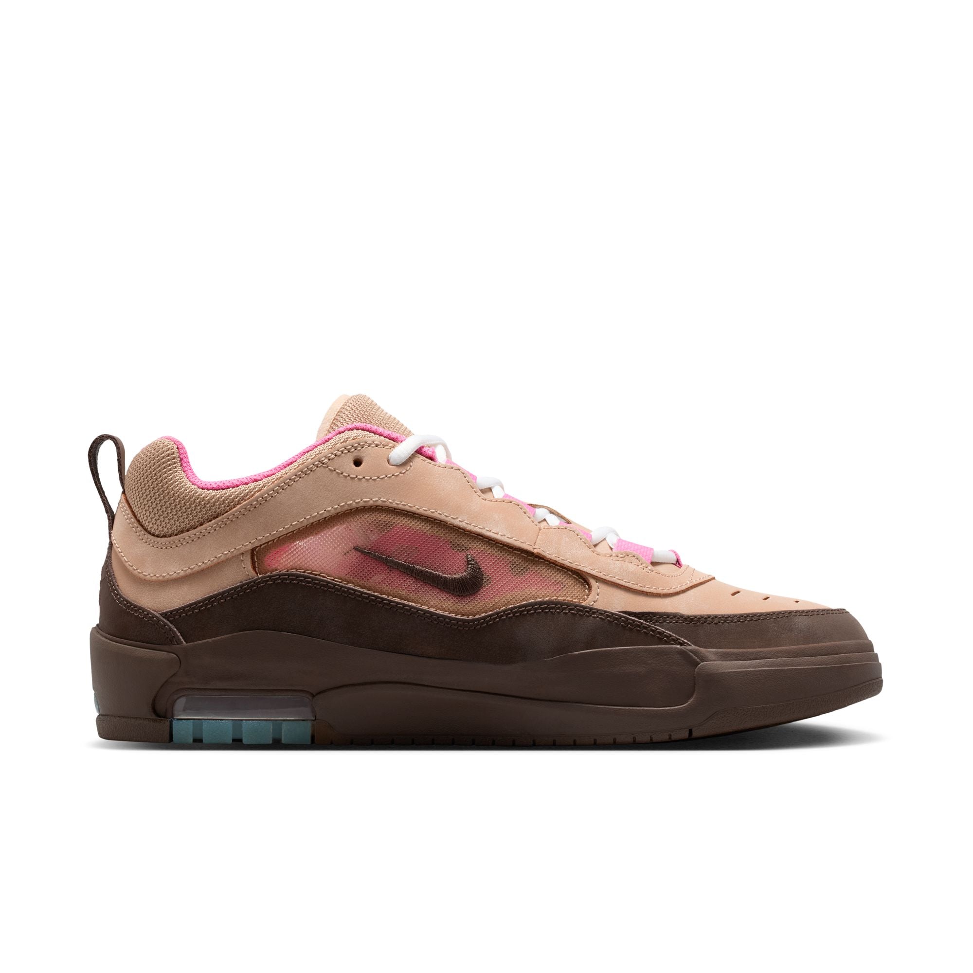 Nike Air Max Ishod Shoe - Hemp/Baroque Brown-Pinksicle