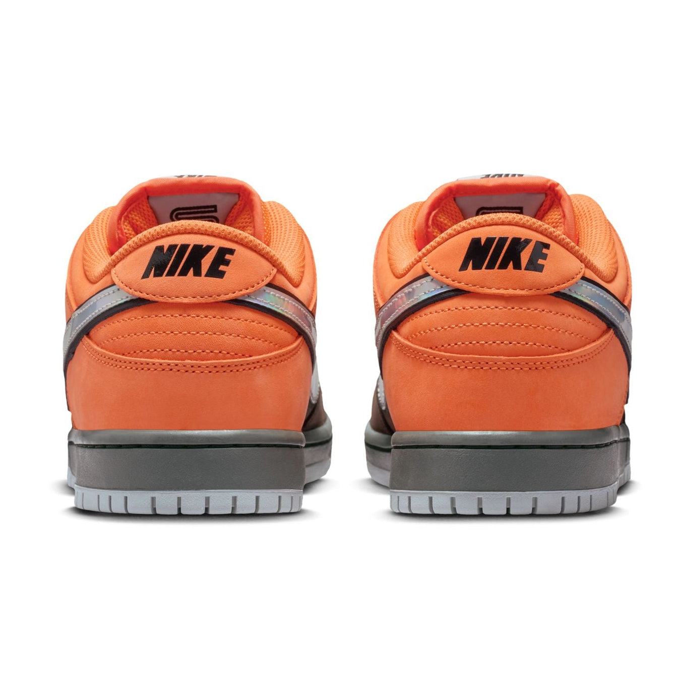 Nike SB Muni Fast Pass Dunk Low Pro Shoes -  Safety Orange/Wolf Grey-Baroque Brown
