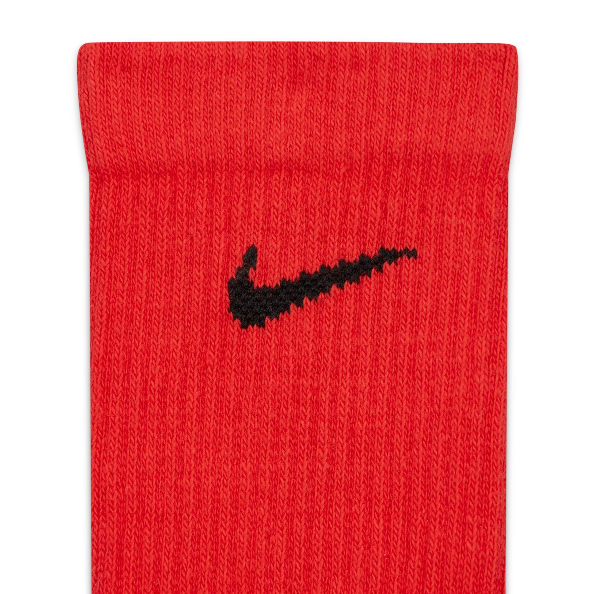 Nike Everyday Plus Cushioned Crew Socks - Red Green White Multicolour 3 Pack