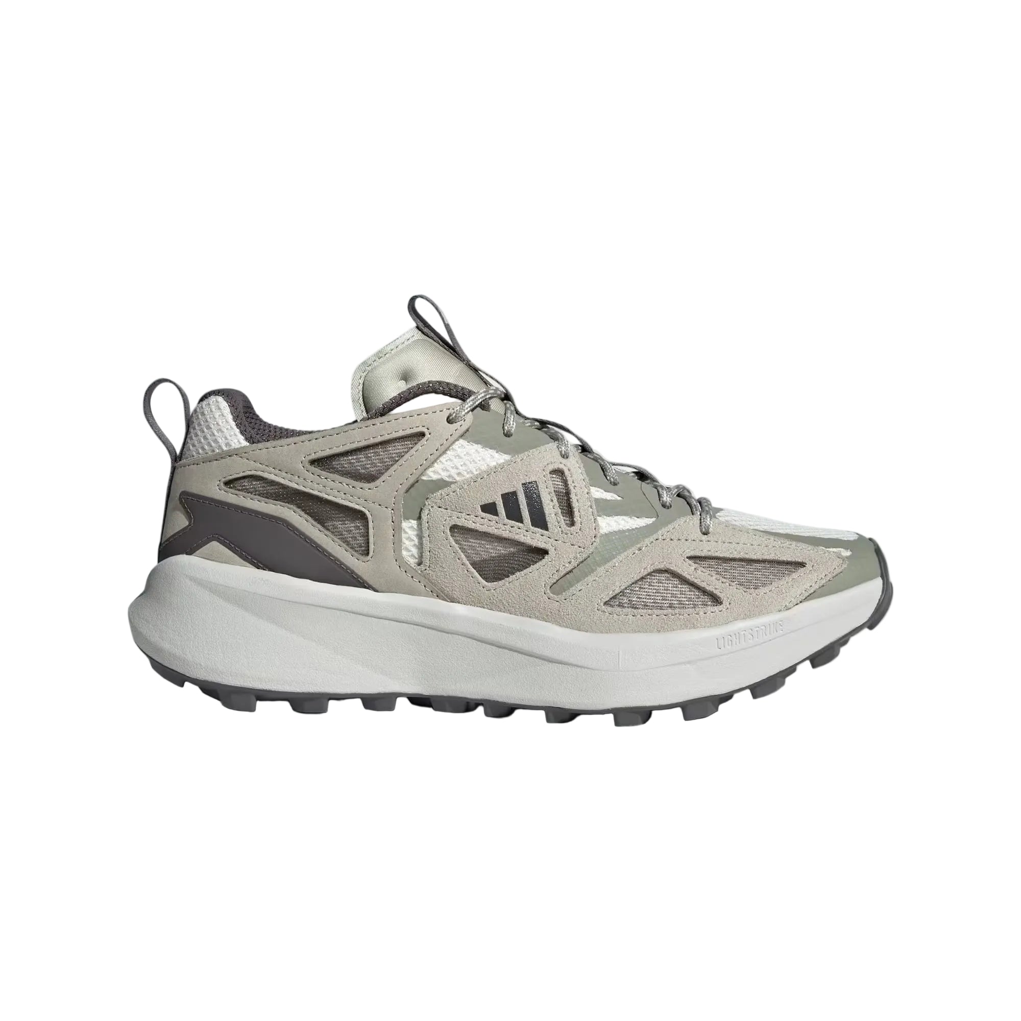 Adidas Kantai Trail Shoes - Cloud White/Charcoal/Putty Grey