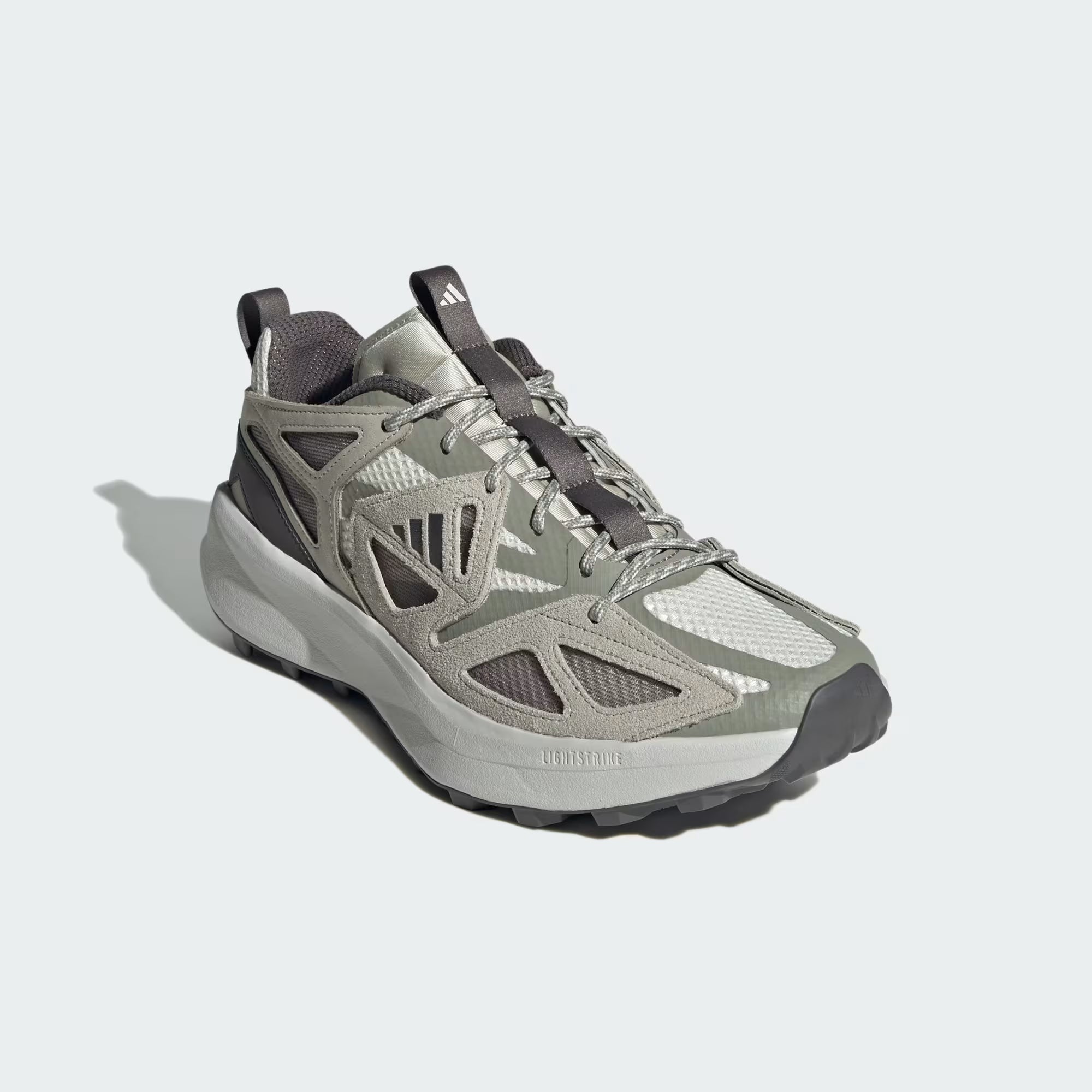 Adidas Kantai Trail Shoes - Cloud White/Charcoal/Putty Grey