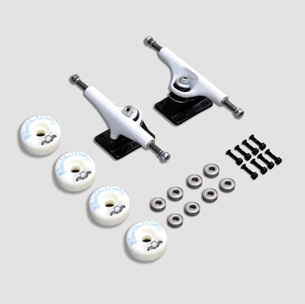 Picture Wheel Company Undercarriage Kit White/Black - 52mm