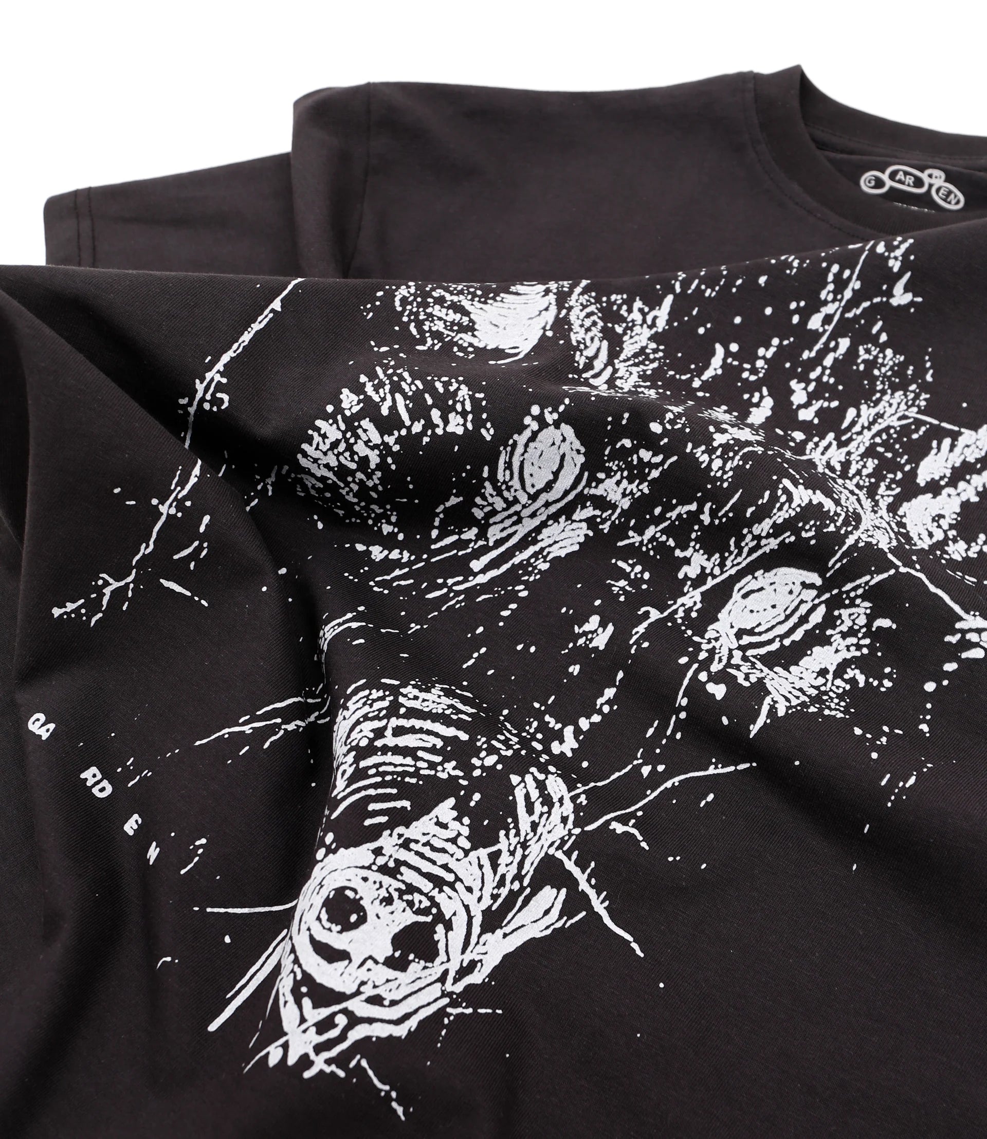 Garden Wells T-shirt - Black/Grey