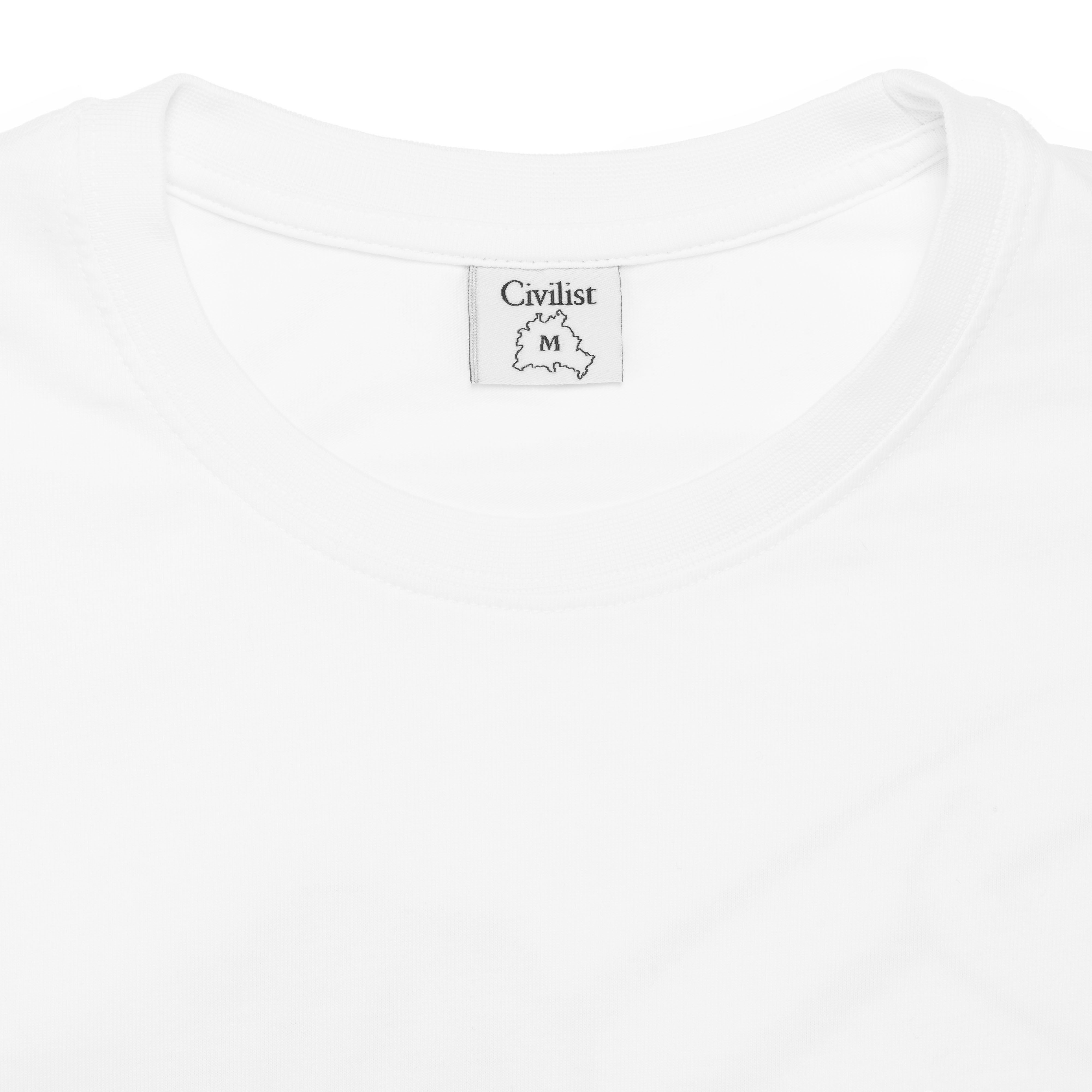 Civilist Schmatzer T-shirt - White