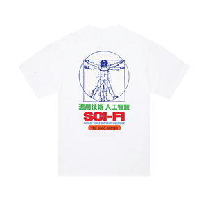 Sci-Fi Fantasy Chain Of Being 2 T-shirt - White
