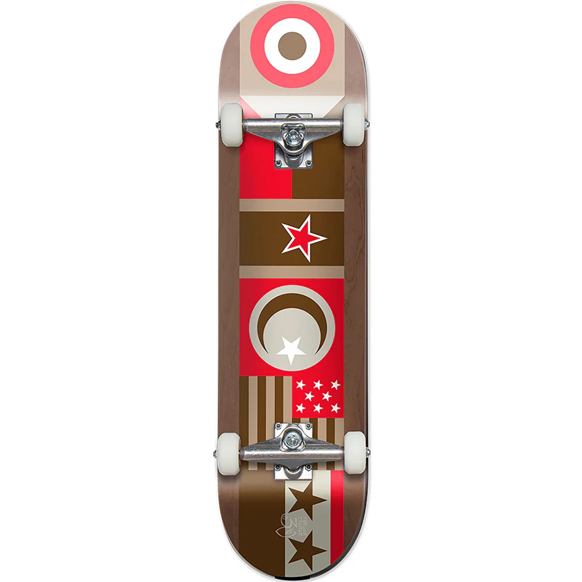 Chocolate Jordan Trahan Fly The Flags Complete Skateboard - 8"