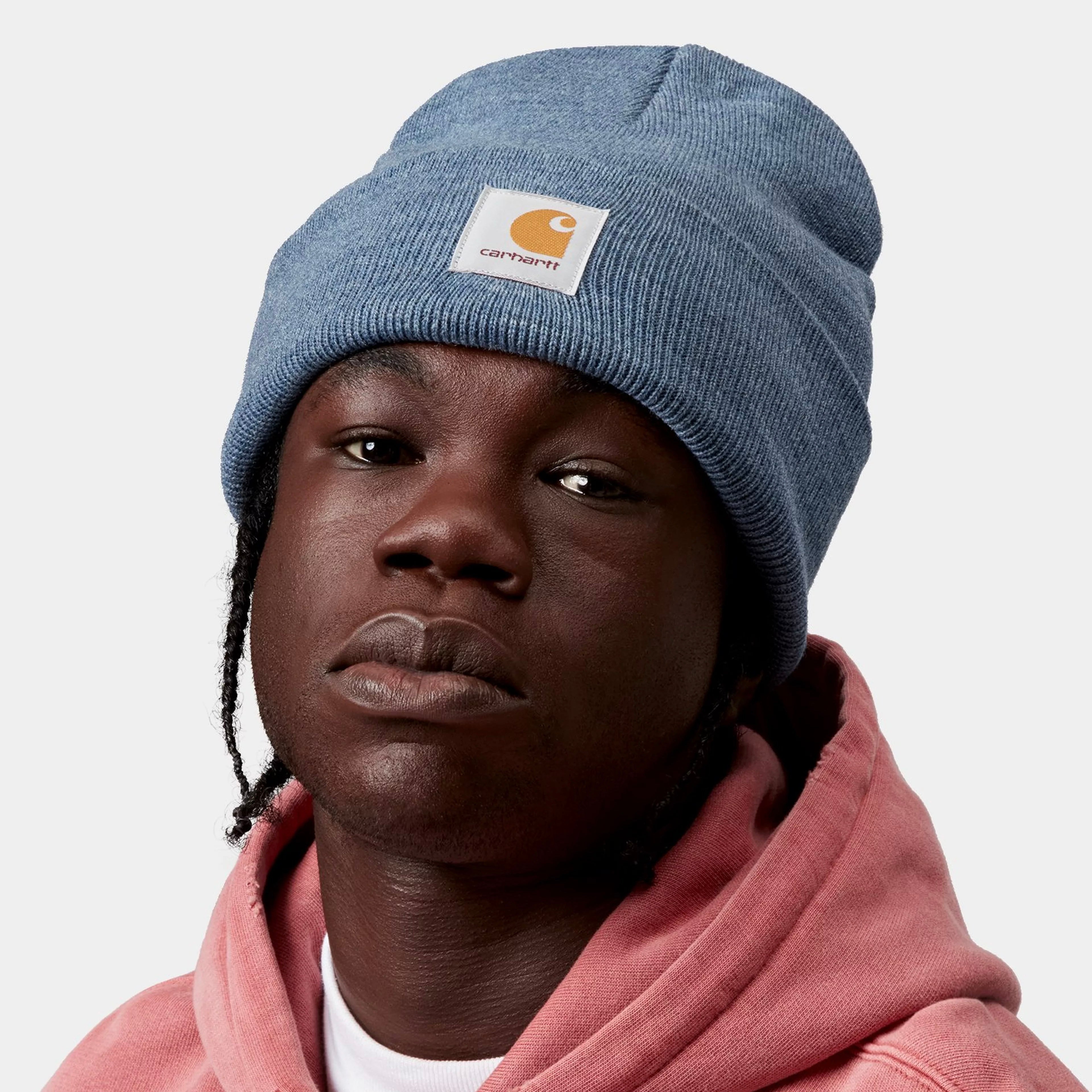 Carhartt WIP Acrylic Watch Beanie - Velvet Blue Heather