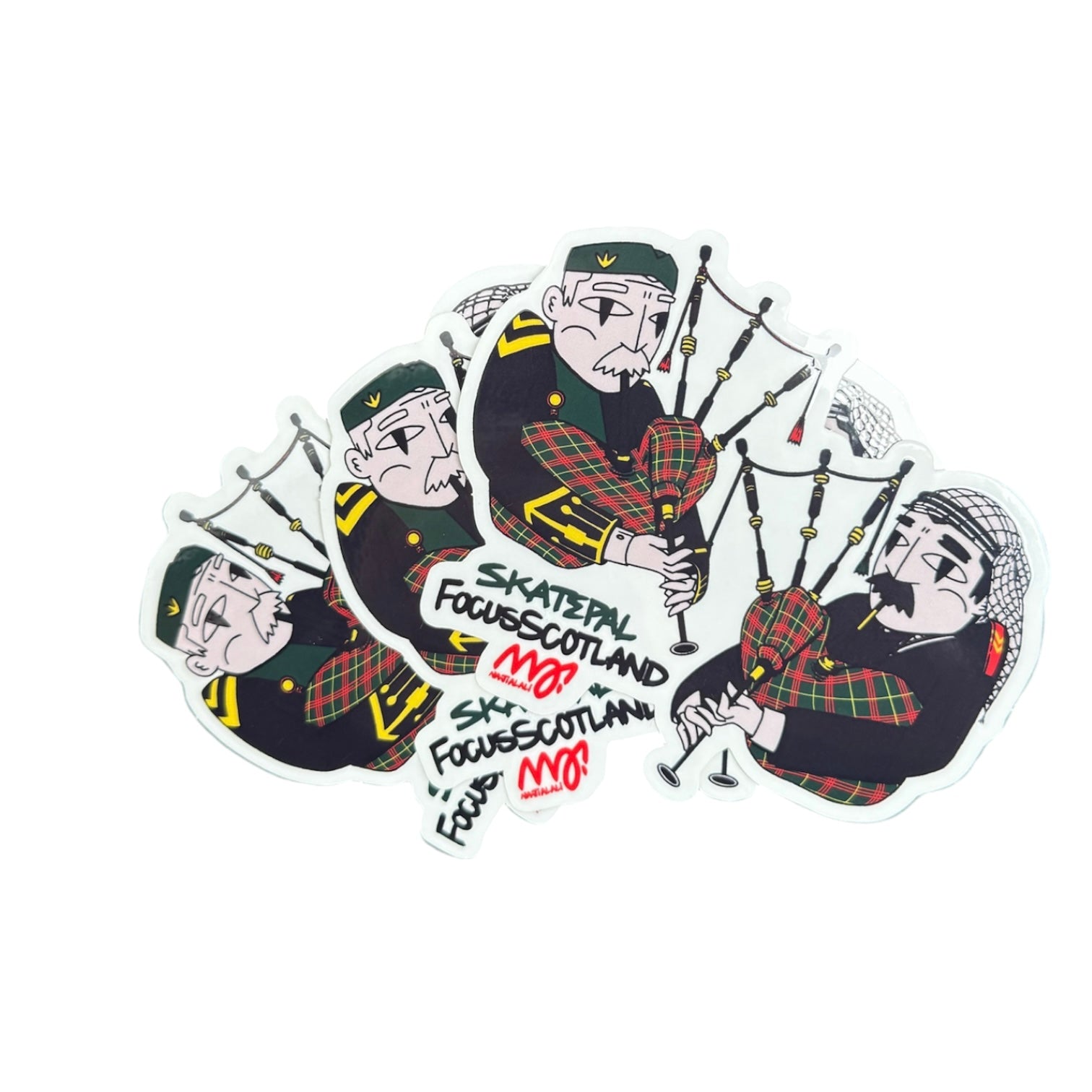Focus x SkatePal 'Pipes' Deck - Various Sizes