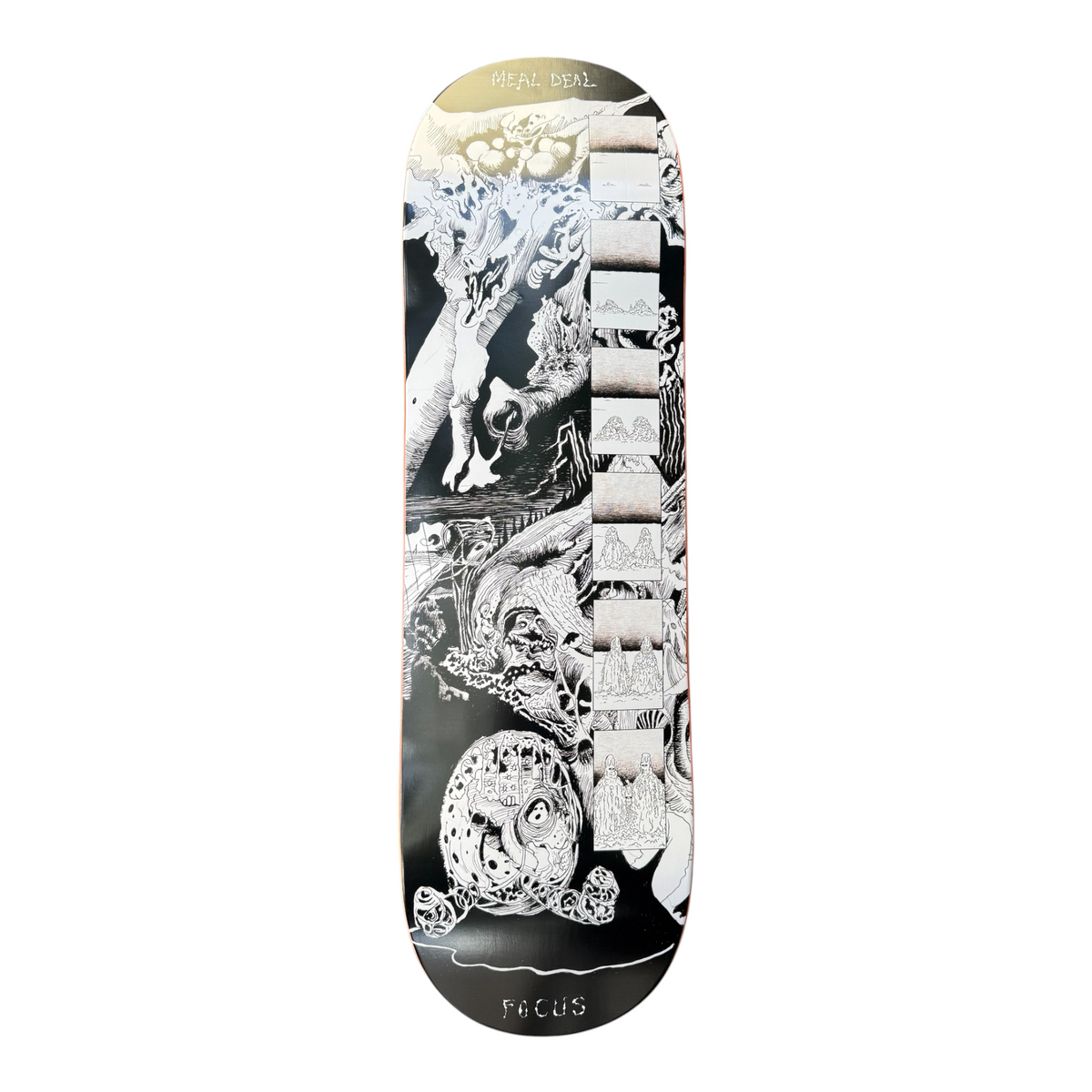 Focus x Meal Deal Humpty Gloob Deck - 9" Black