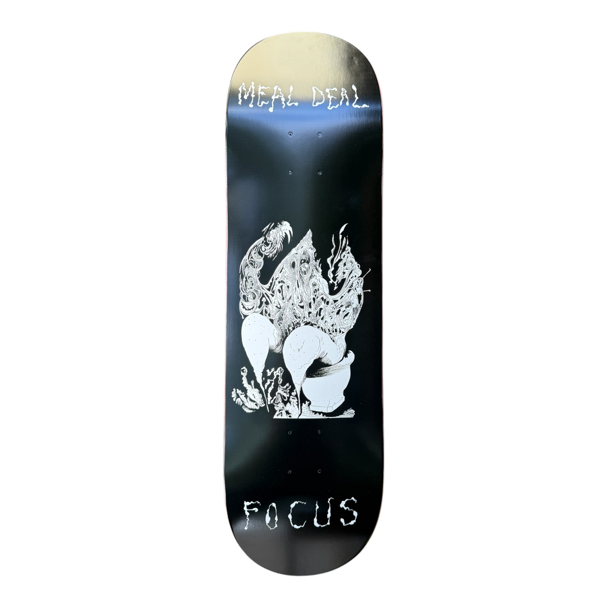 Focus x Meal Deal Starfish Toilet Deck - 9" Black