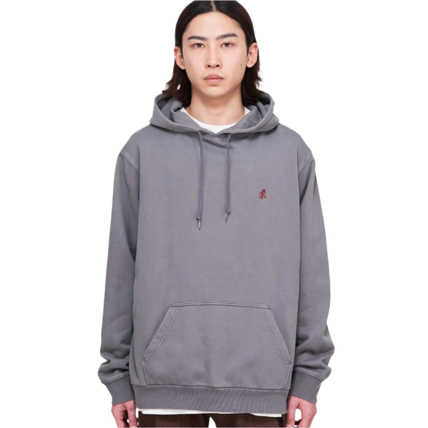 Gramicci One Point Hooded Sweatshirt - Charcoal Pigment