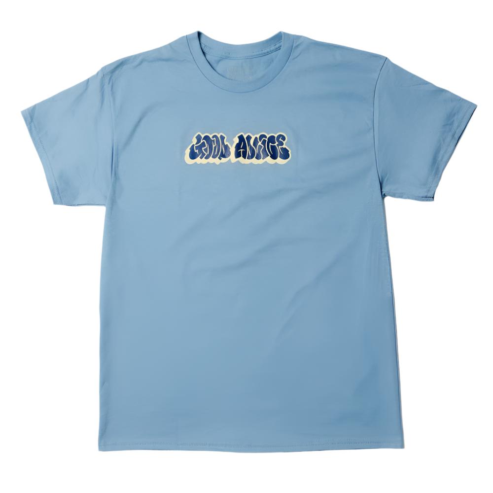 Good Advice 90s T-shirt - Slate Blue