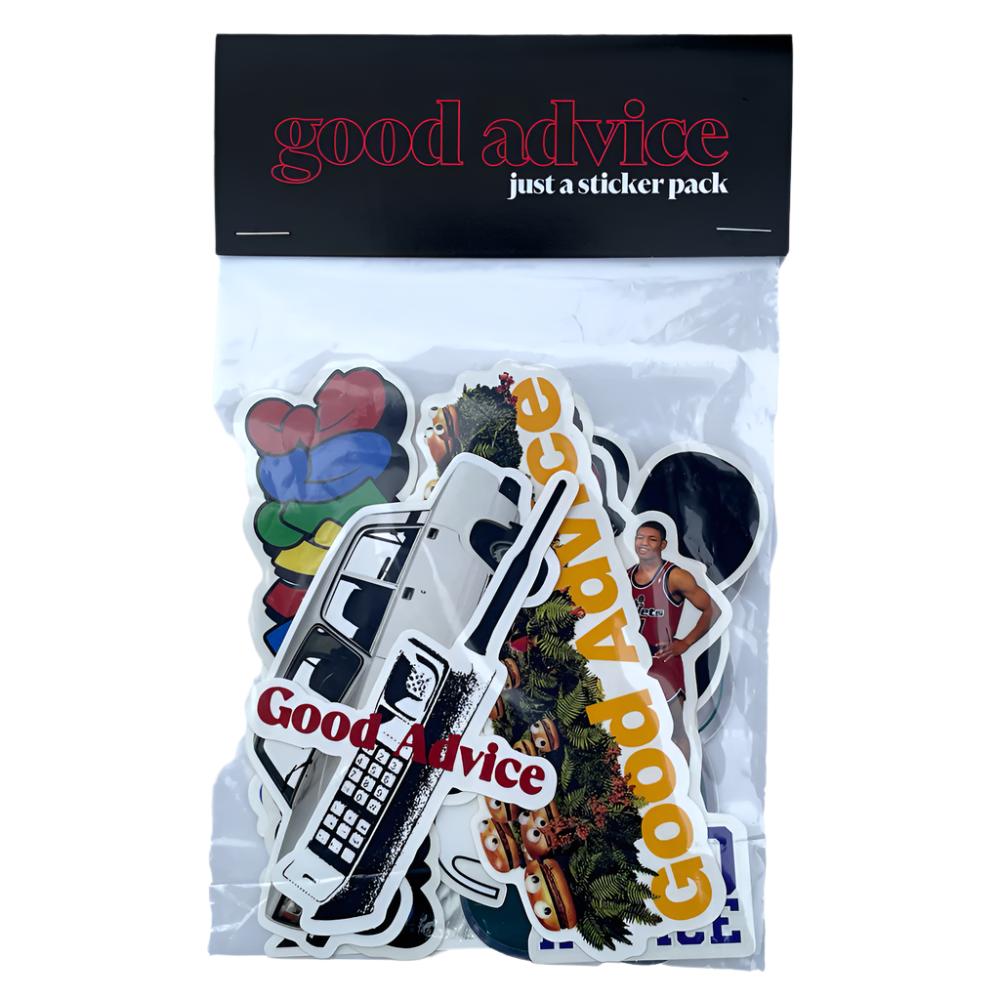 Good Advice Stickers - 8 Pack