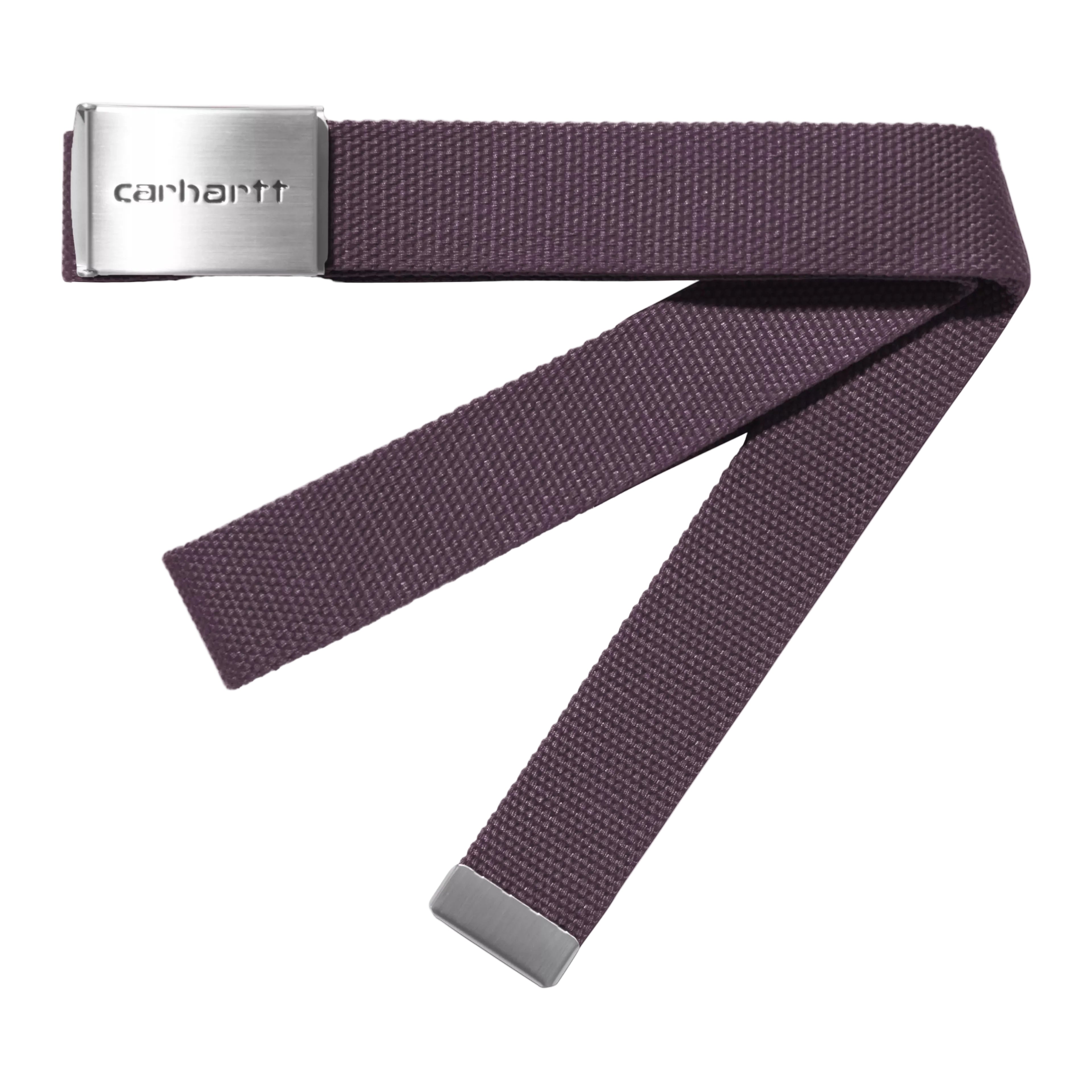 Carhartt Clip Belt Chrome - Cozy Purple