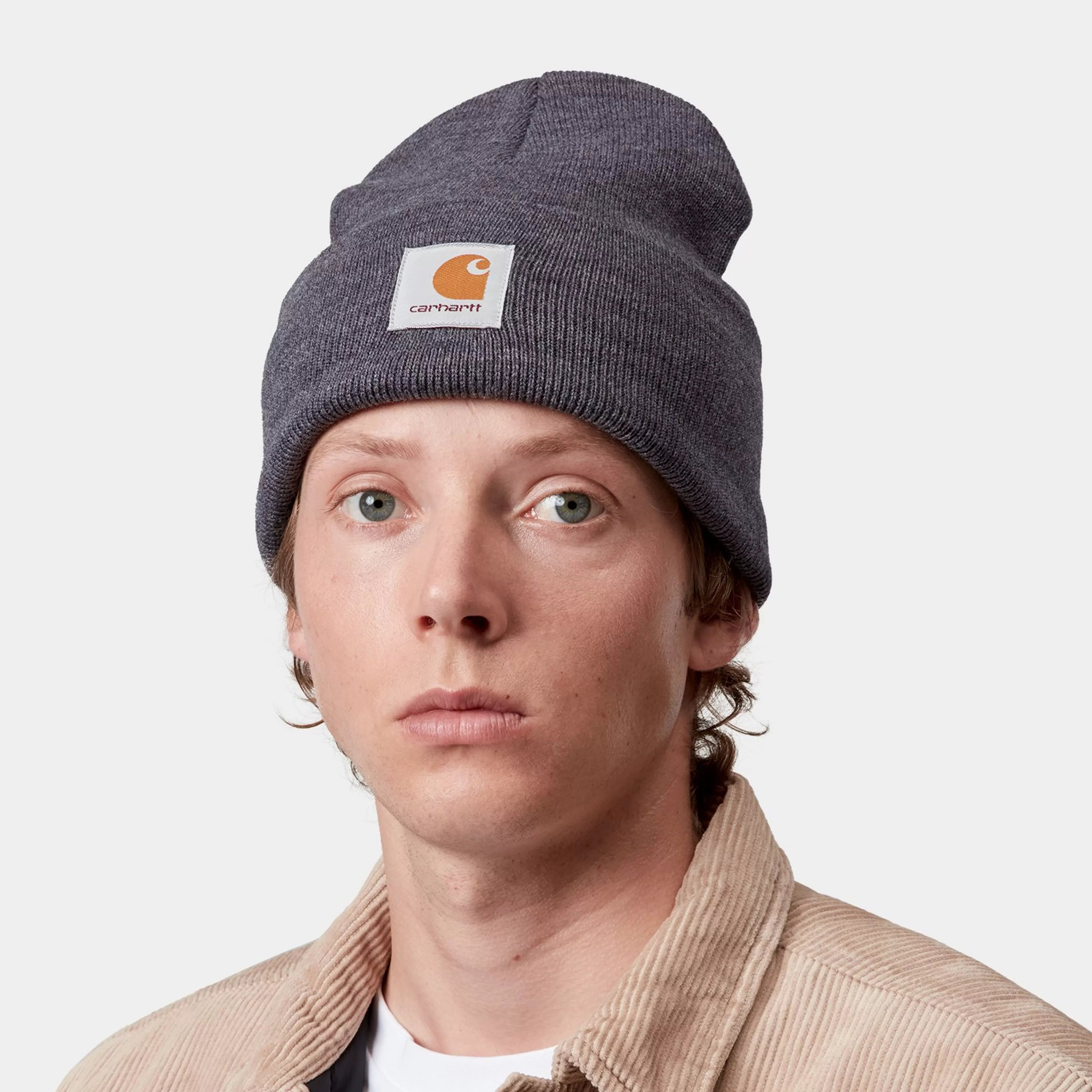Carhartt WIP Acrylic Watch Beanie - Dark Grey Heather