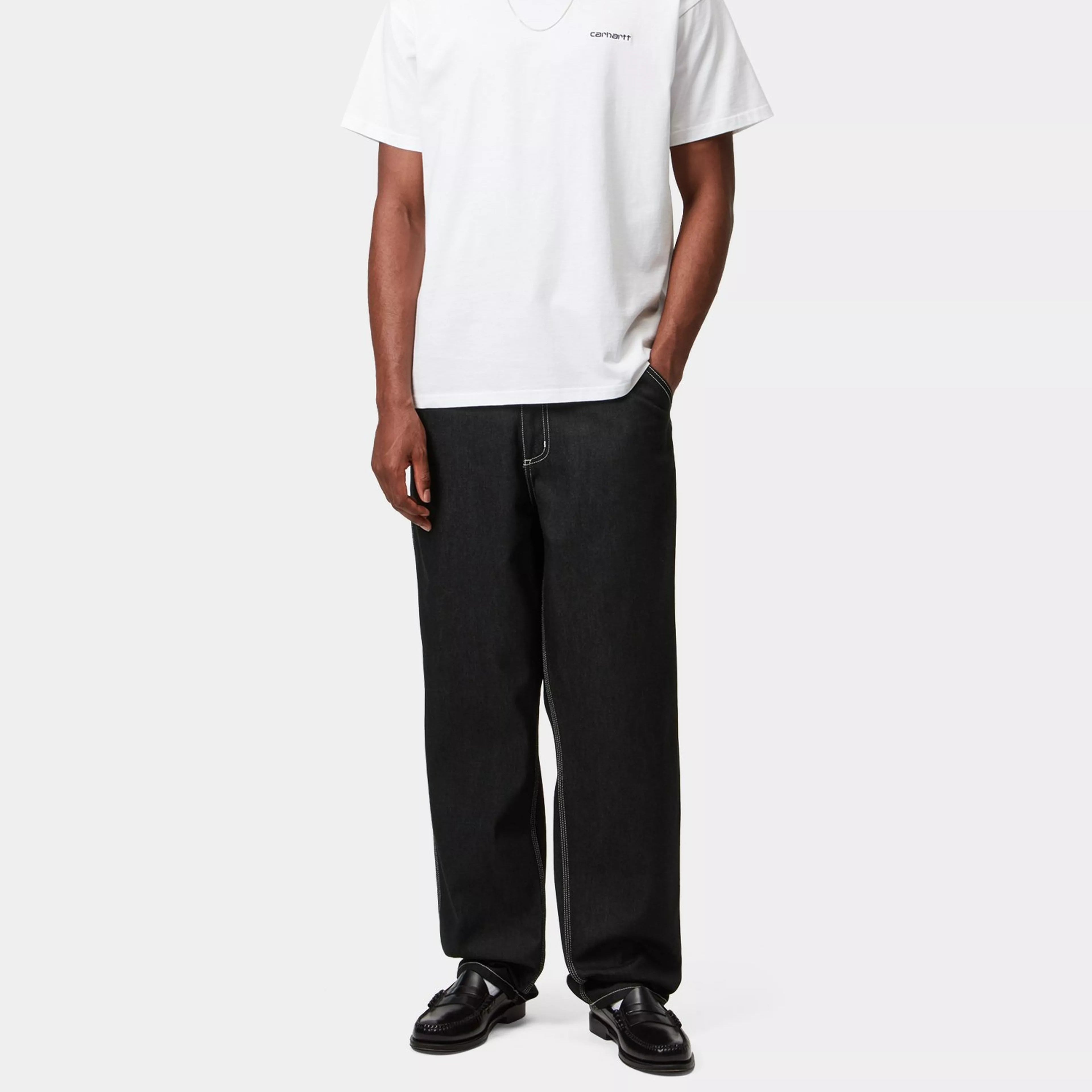 Carhartt WIP Simple Pant - Black One Wash