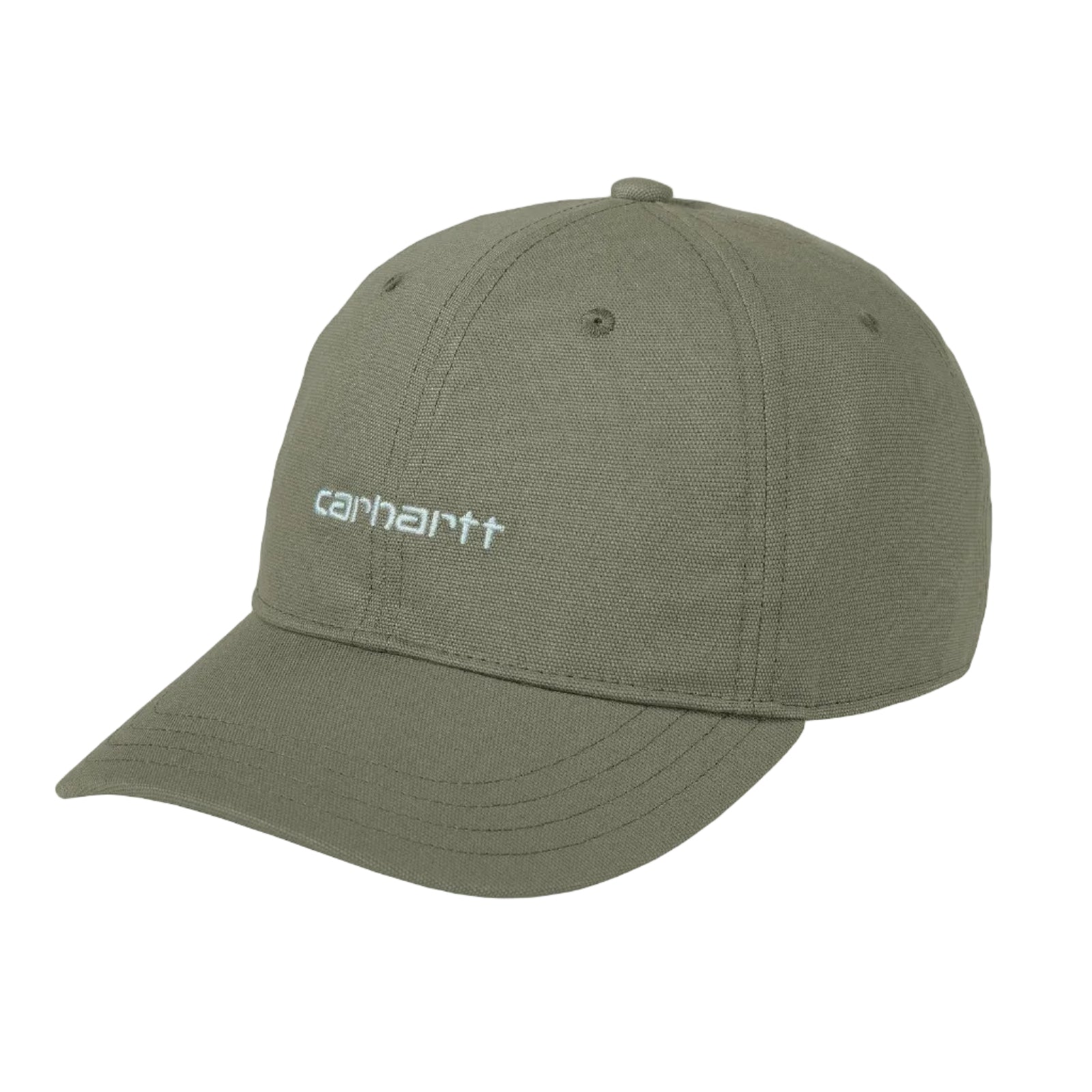 Carhartt WIP Canvas Script Cap - Leaf/Tourmaline