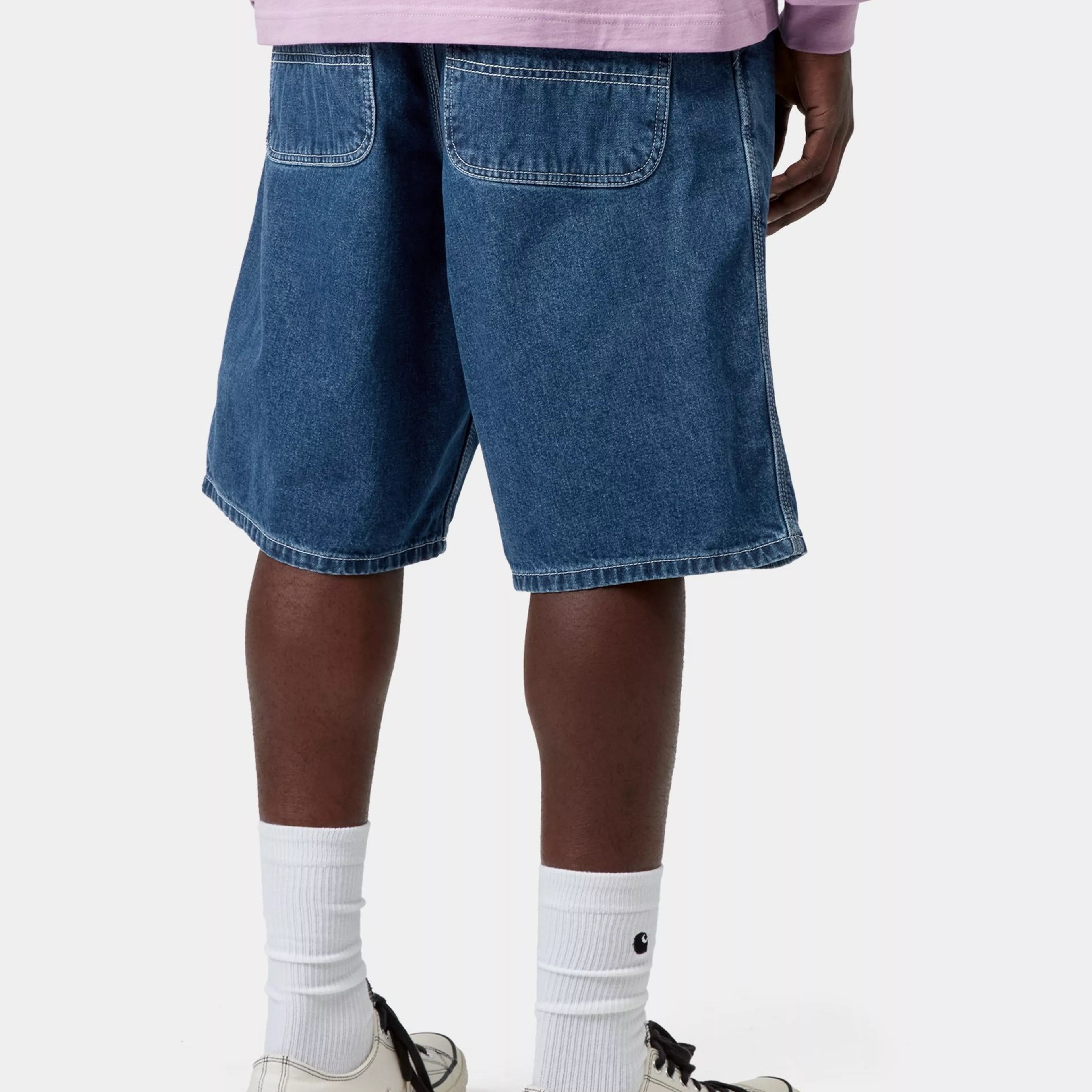 Carhartt WIP Simple Shorts - Blue Stonewashed