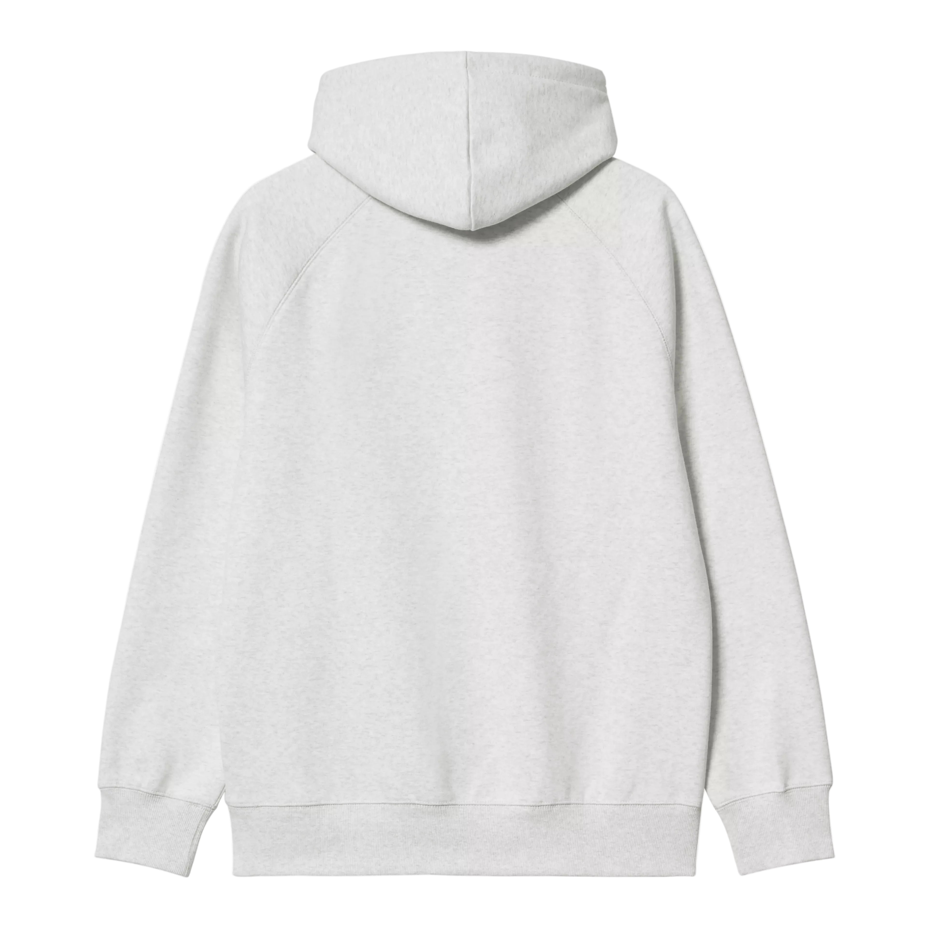 Carhartt WIP Hooded Chase Sweatshirt - Ash Heather/Gold