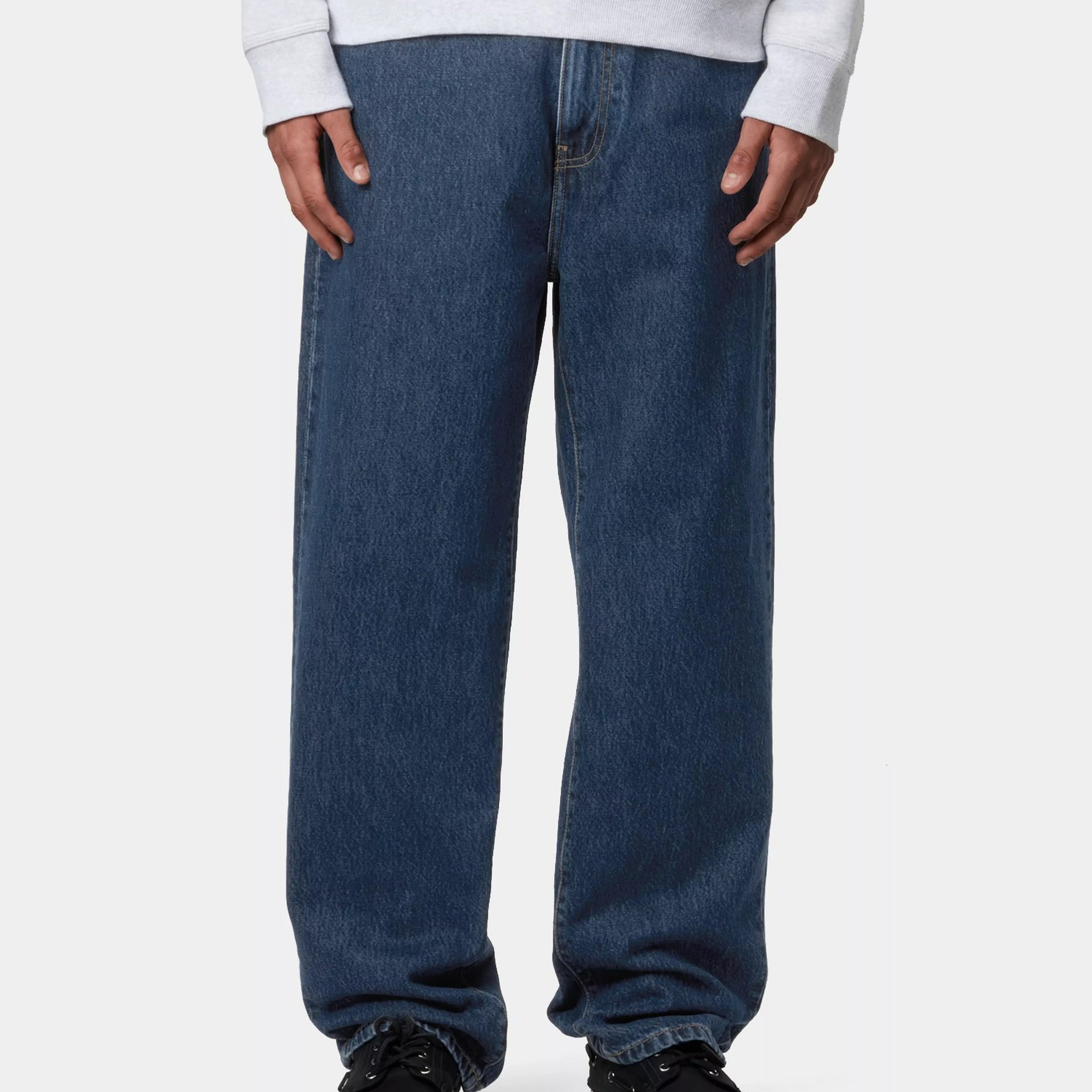 Carhartt WIP Aaron Pant - Blue Stone Washed
