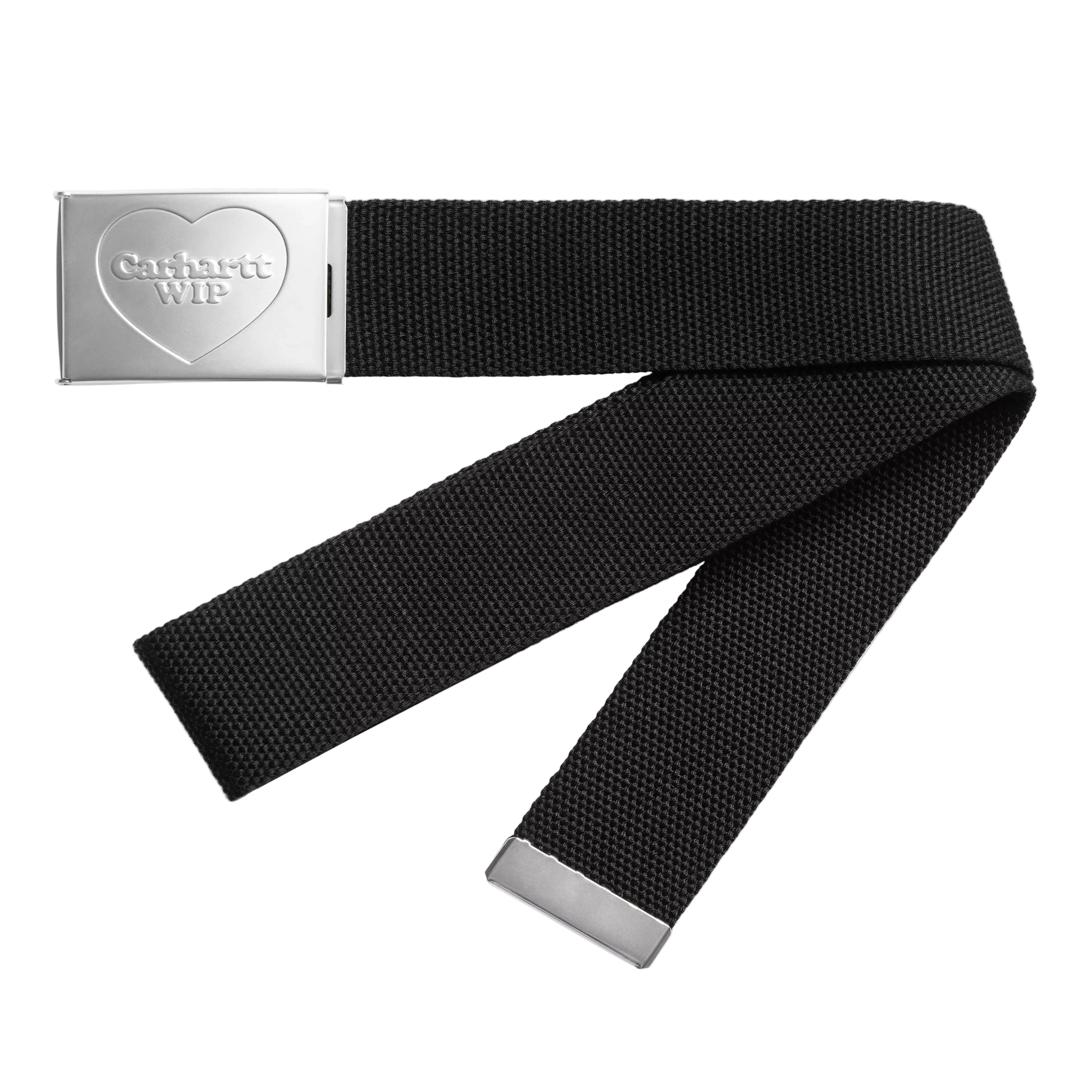 Carhartt Heart Clip Belt - Black/Silver