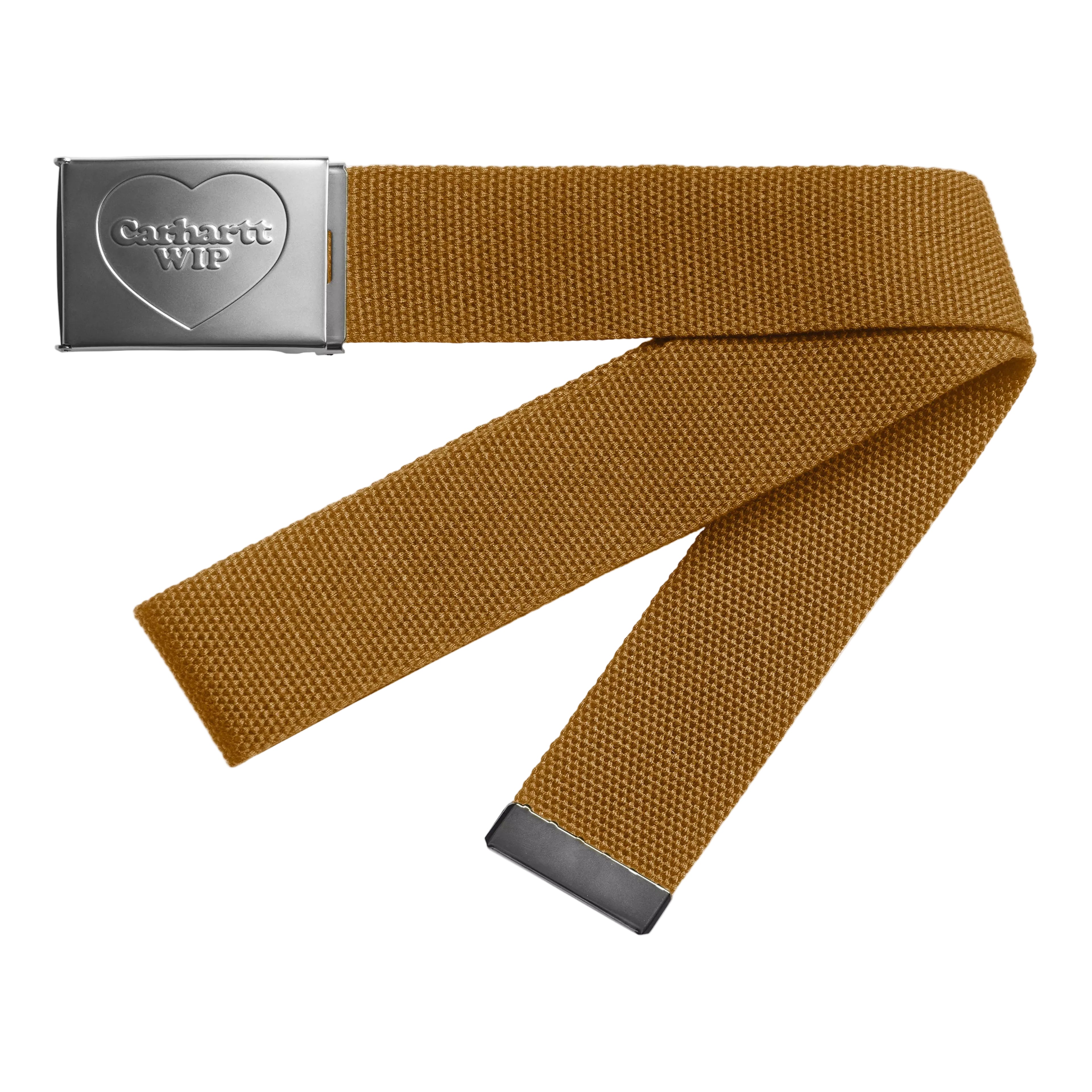Carhartt Heart Clip Belt - Hamilton Brown/Silver