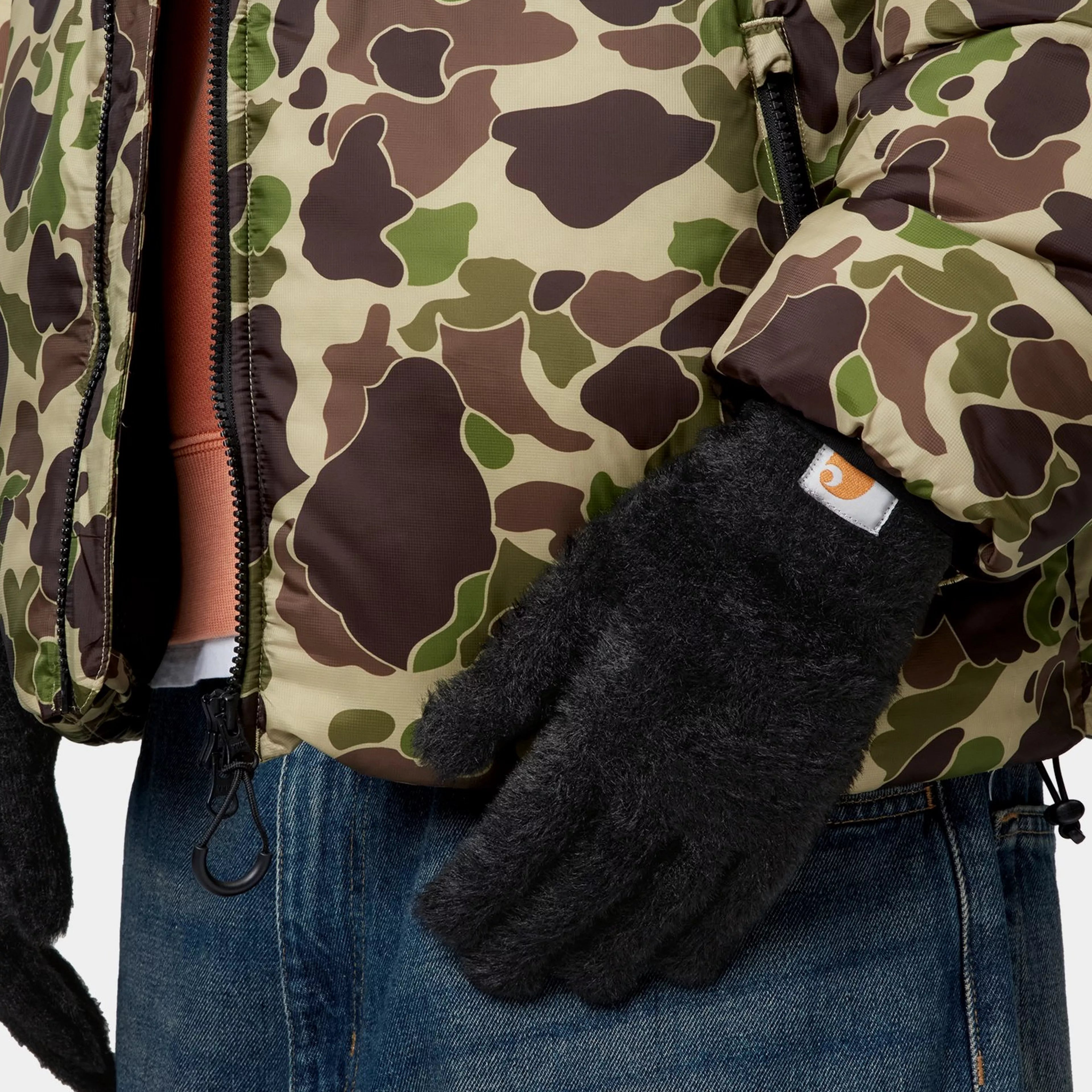Carhartt WIP Chedda Gloves - Black