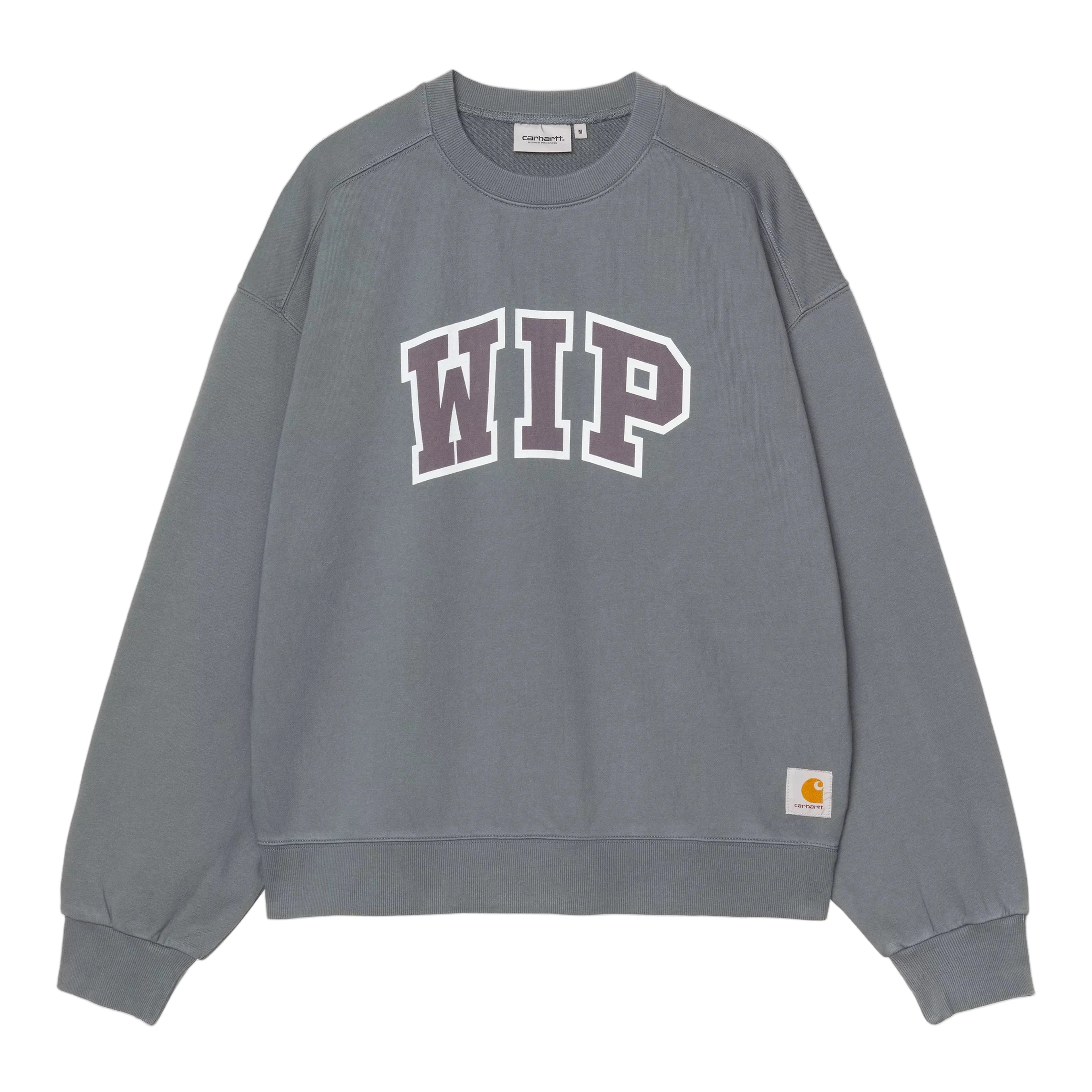 Carhartt WIP III Sweatshirt - Cozy Blue/Heavy Stone Wash