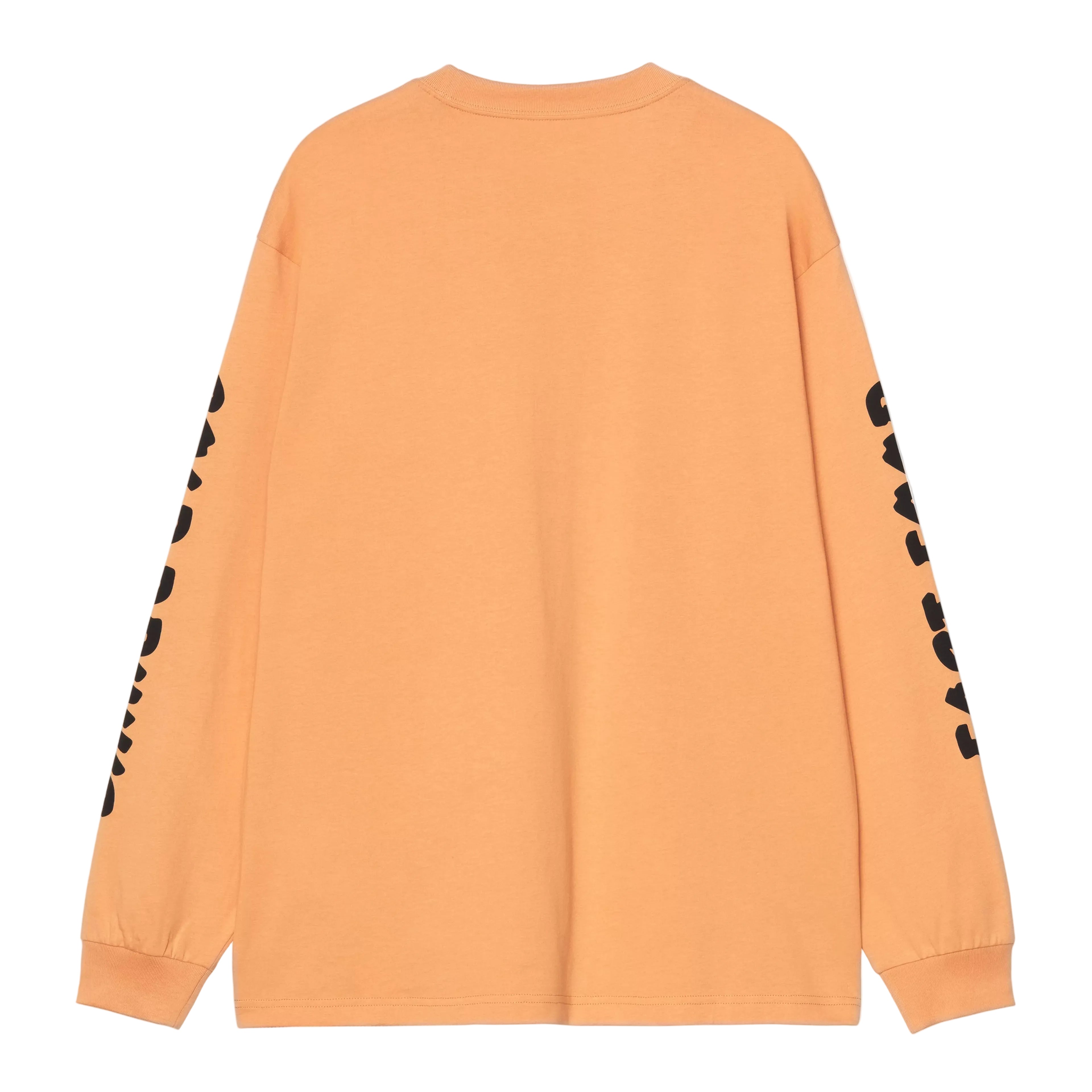 Carhartt WIP L/S Cool Drinks T-shirt - Gentle Orange
