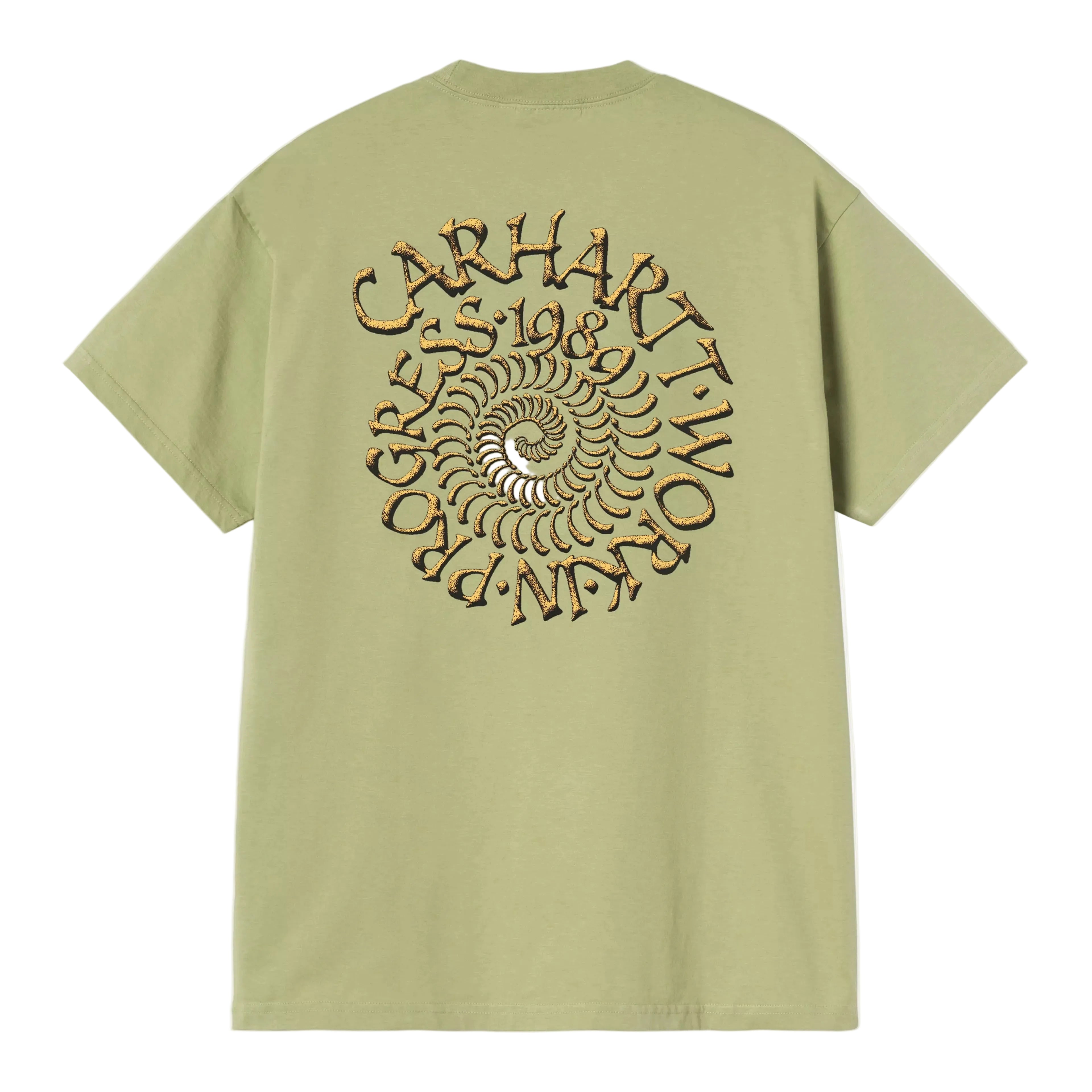 Carhartt WIP S/S Spirals T-Shirt - Gentle Green