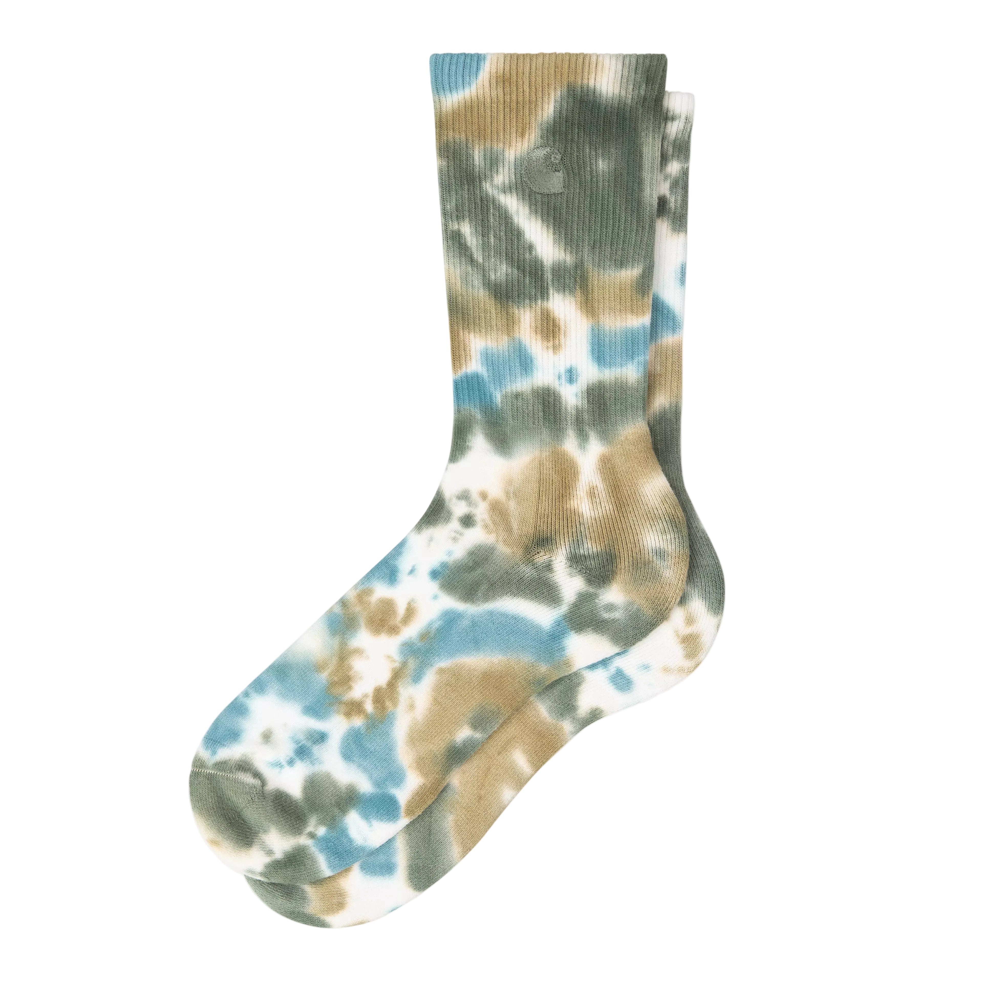 Carhartt WIP Cusco Socks - Leather/Tourmaline/Dollar Green